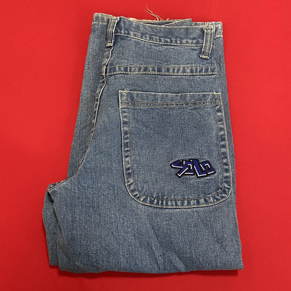 90s PRONTI バギースラックス チェック jnco solo 38×32 90s PRONTI バギースラックス チェック jnco solo 38×32 90s