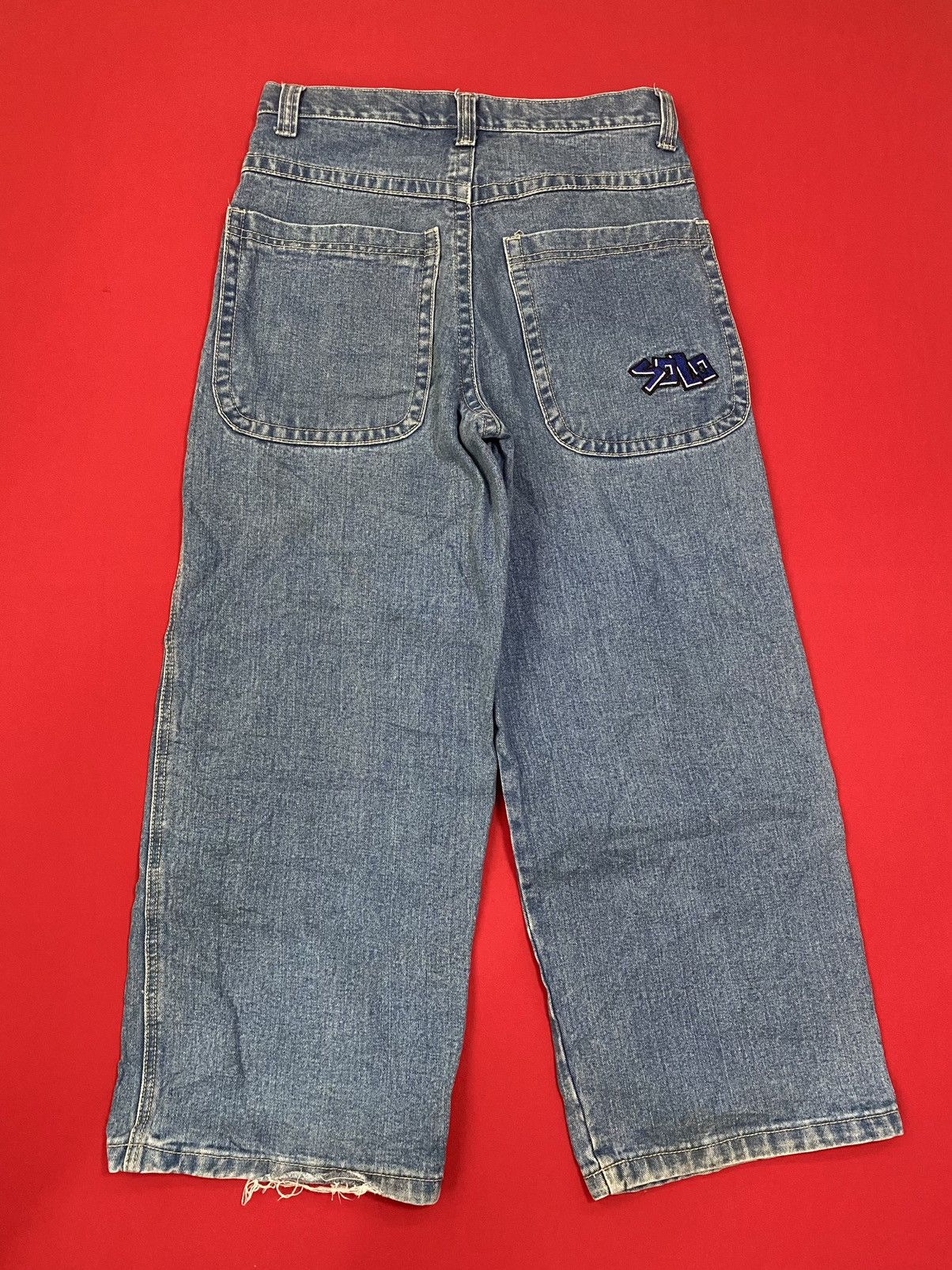 JNCO × Vintage 90s Wide Leg Skate Solo Pure Jeans Sz.32 Size US 32 / EU 48 - 7 Thumbnail