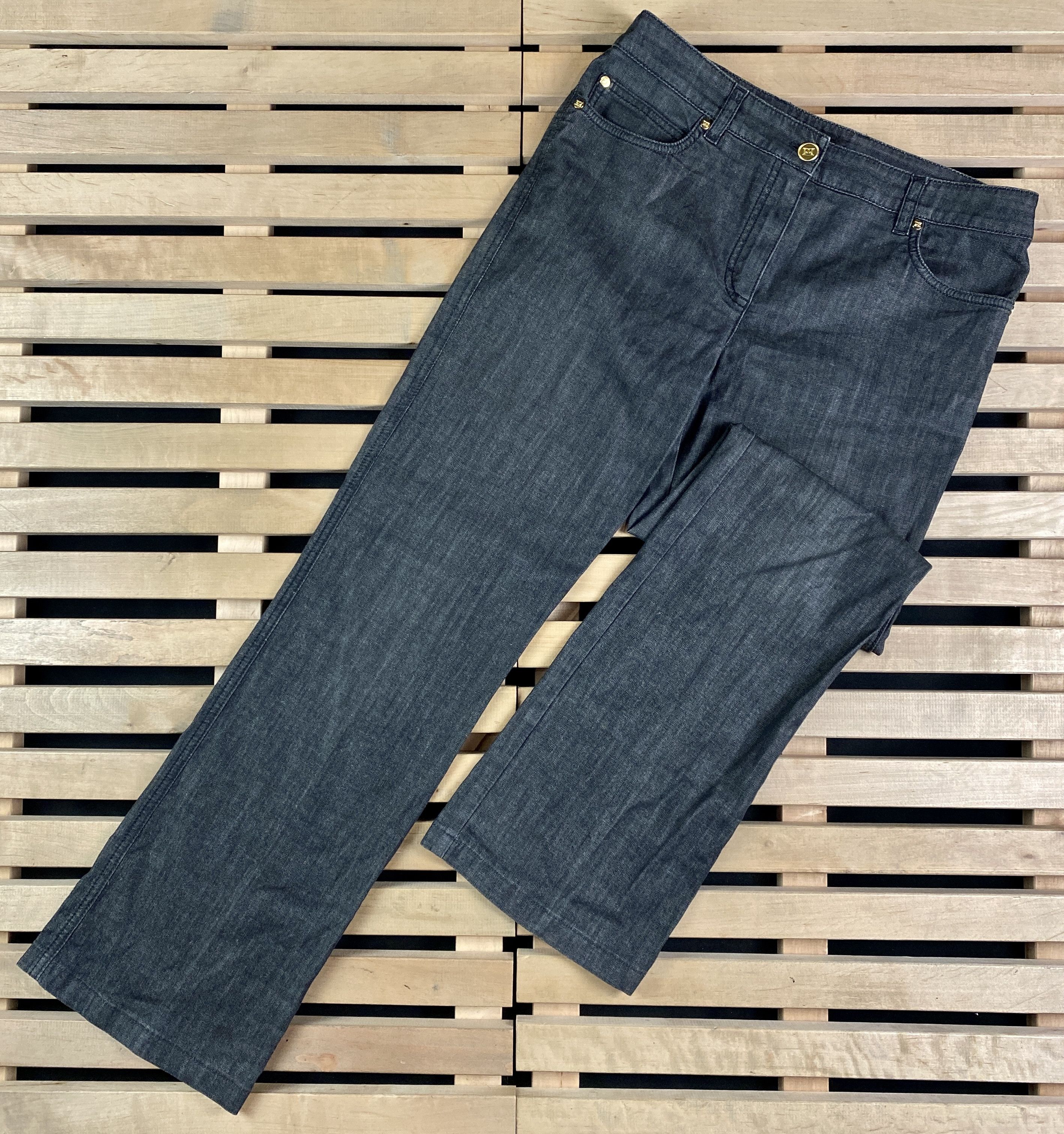 Escada Women’s Denim Jeans Pants Escada Size 38 Size 38" / US 16 / IT 52 - 1 Thumbnail