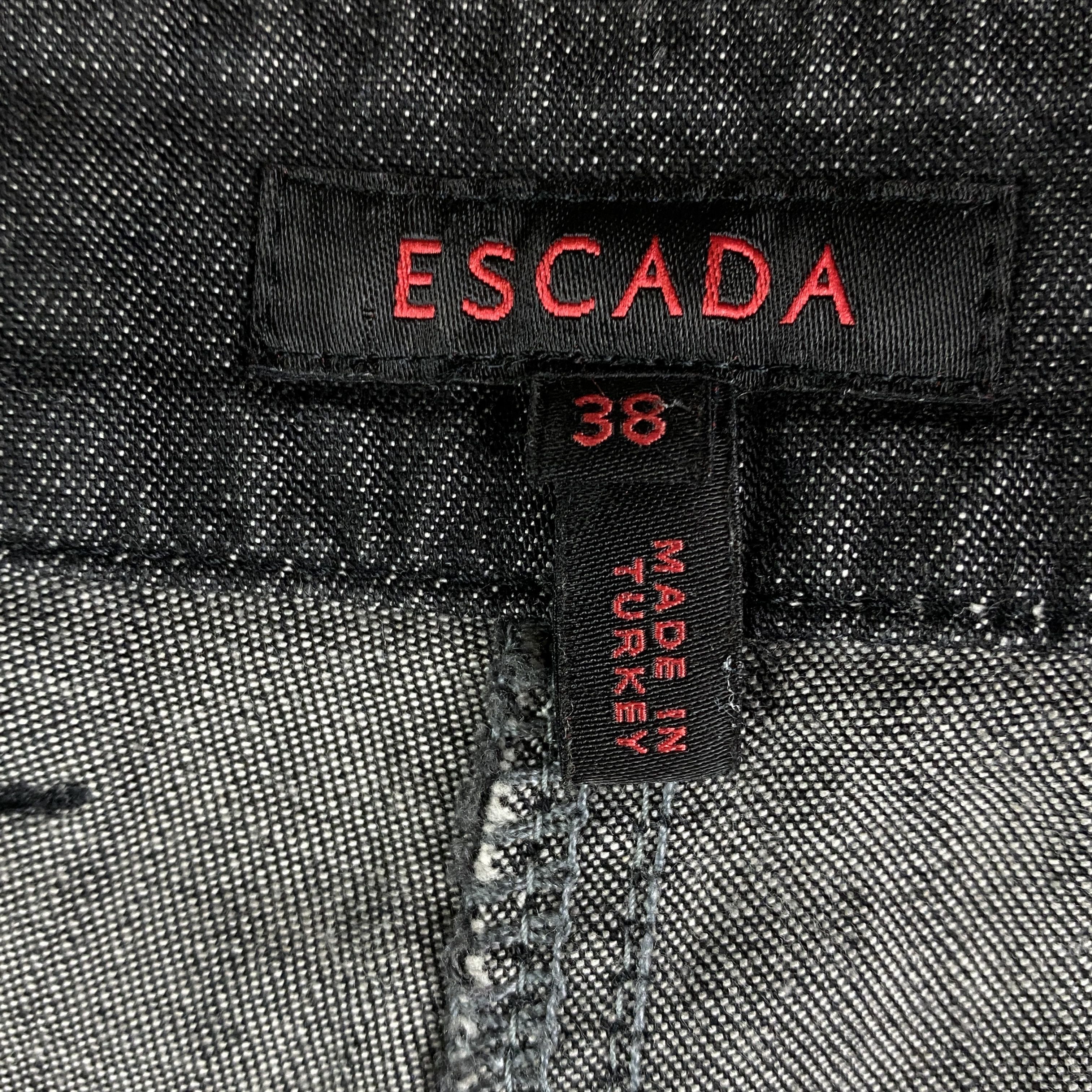 Escada Women’s Denim Jeans Pants Escada Size 38 Size 38" / US 16 / IT 52 - 5 Thumbnail