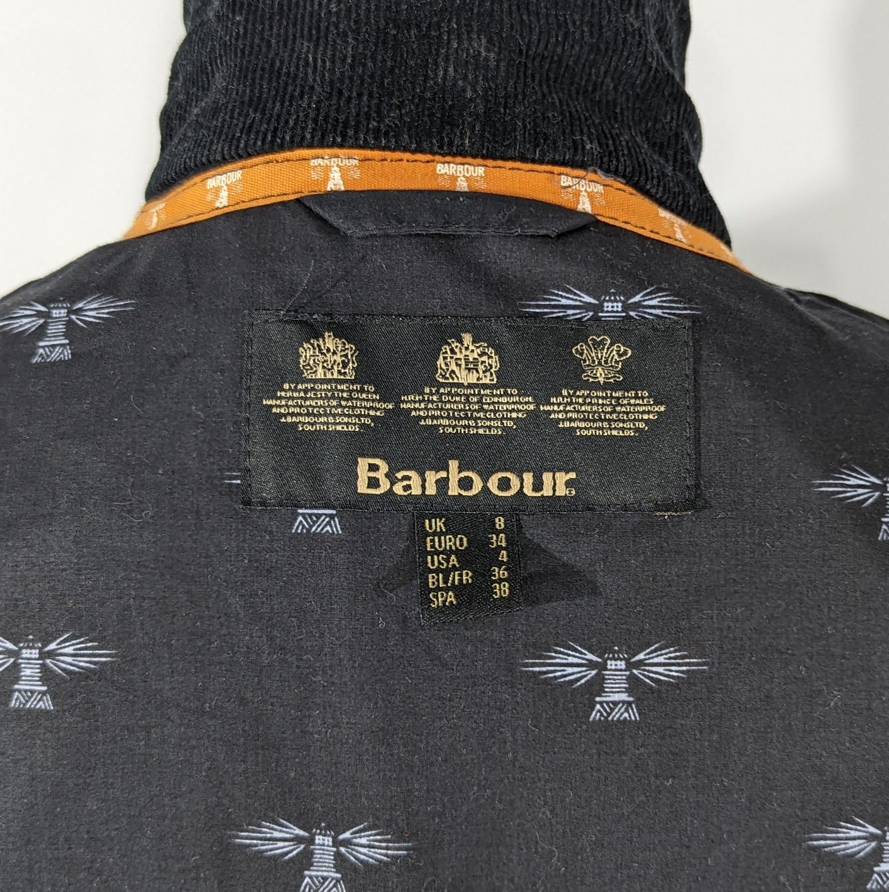 Barbour Barbour Chock Wax Women's Jacket England Style Waxed Cotton Size S / US 4 / IT 40 - 17 Thumbnail