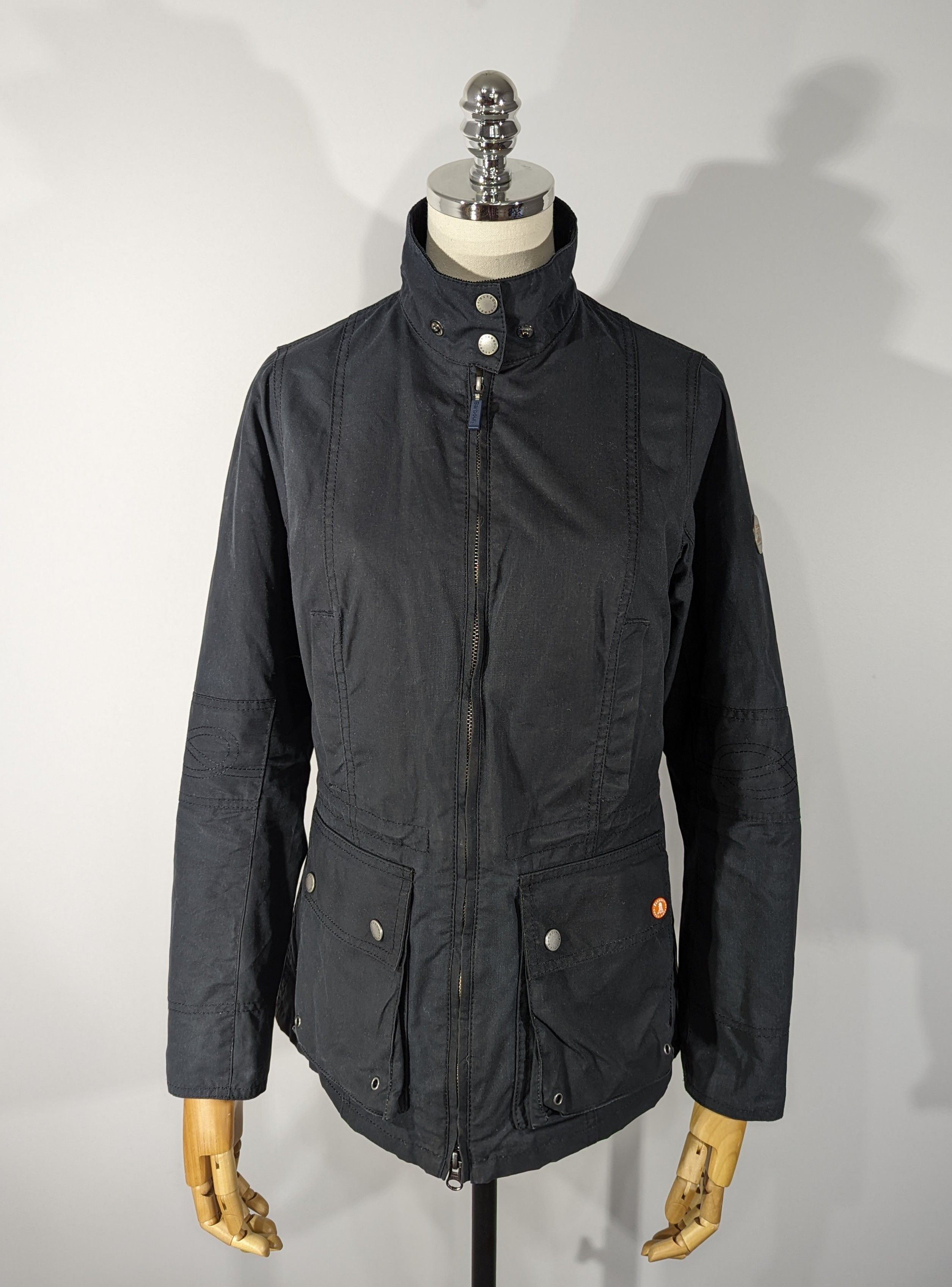 Barbour Barbour Chock Wax Women's Jacket England Style Waxed Cotton Size S / US 4 / IT 40 - 1 Thumbnail
