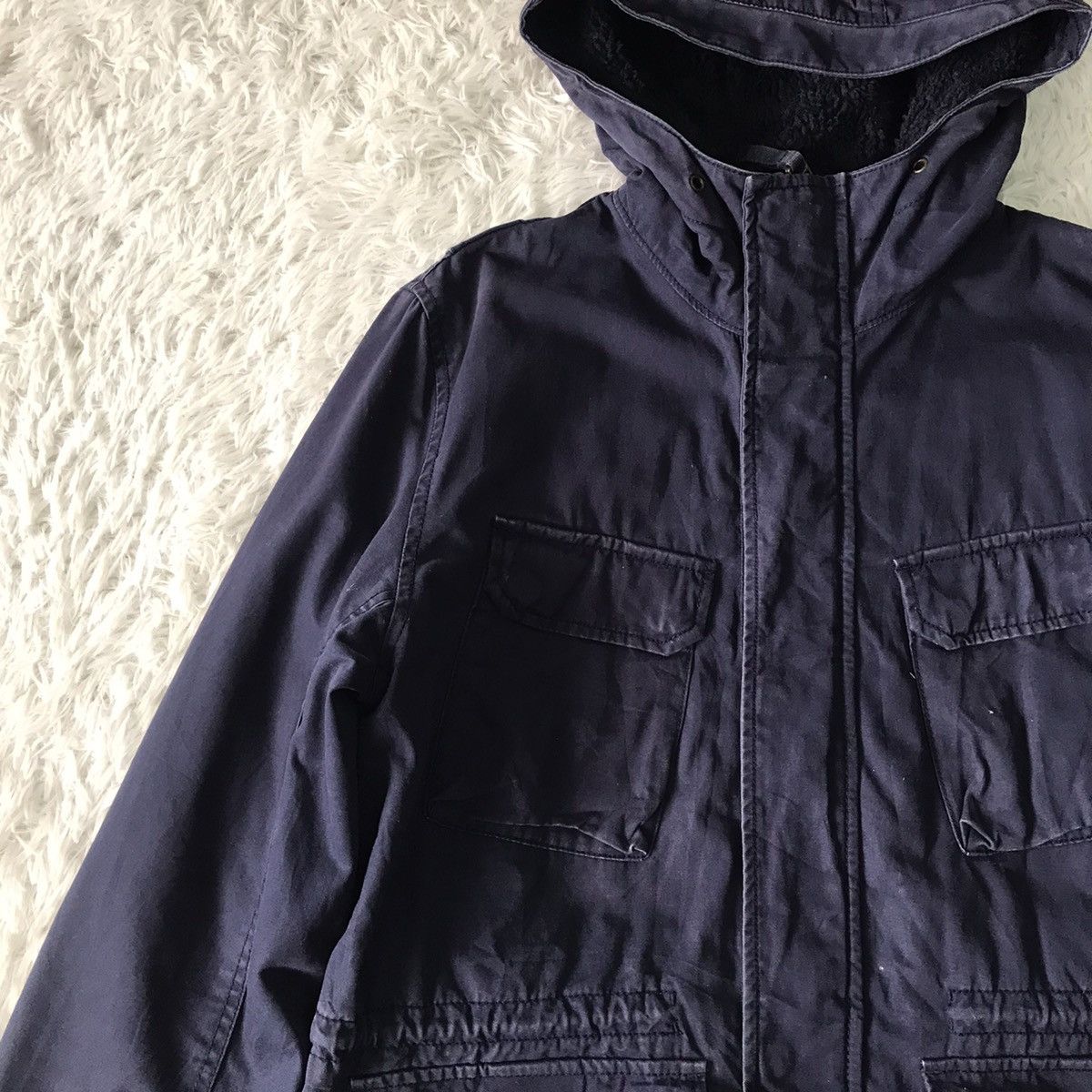 Gap Gap Pendleton Hooded Fatigue Military Style Jacket Size US S / EU 44-46 / 1 - 6 Thumbnail