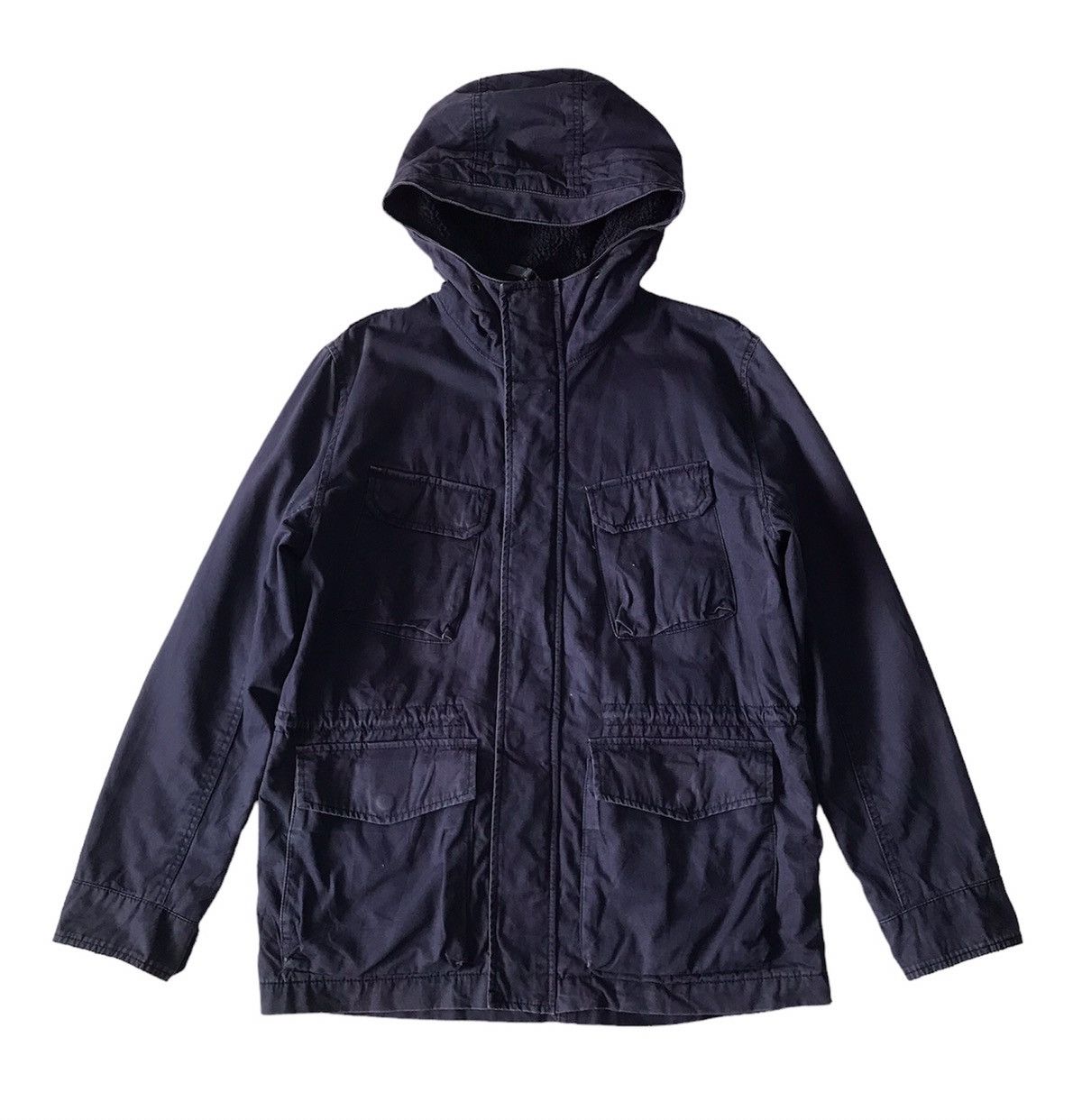 image of Gap Pendleton Hooded Fatigue Military Style Jacket, Men's (Size Small)