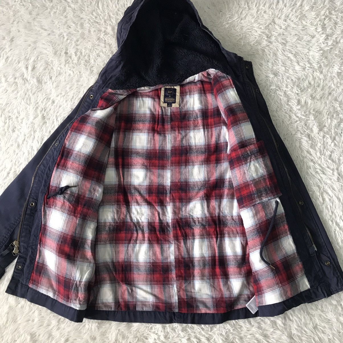 Gap Gap Pendleton Hooded Fatigue Military Style Jacket Size US S / EU 44-46 / 1 - 14 Thumbnail