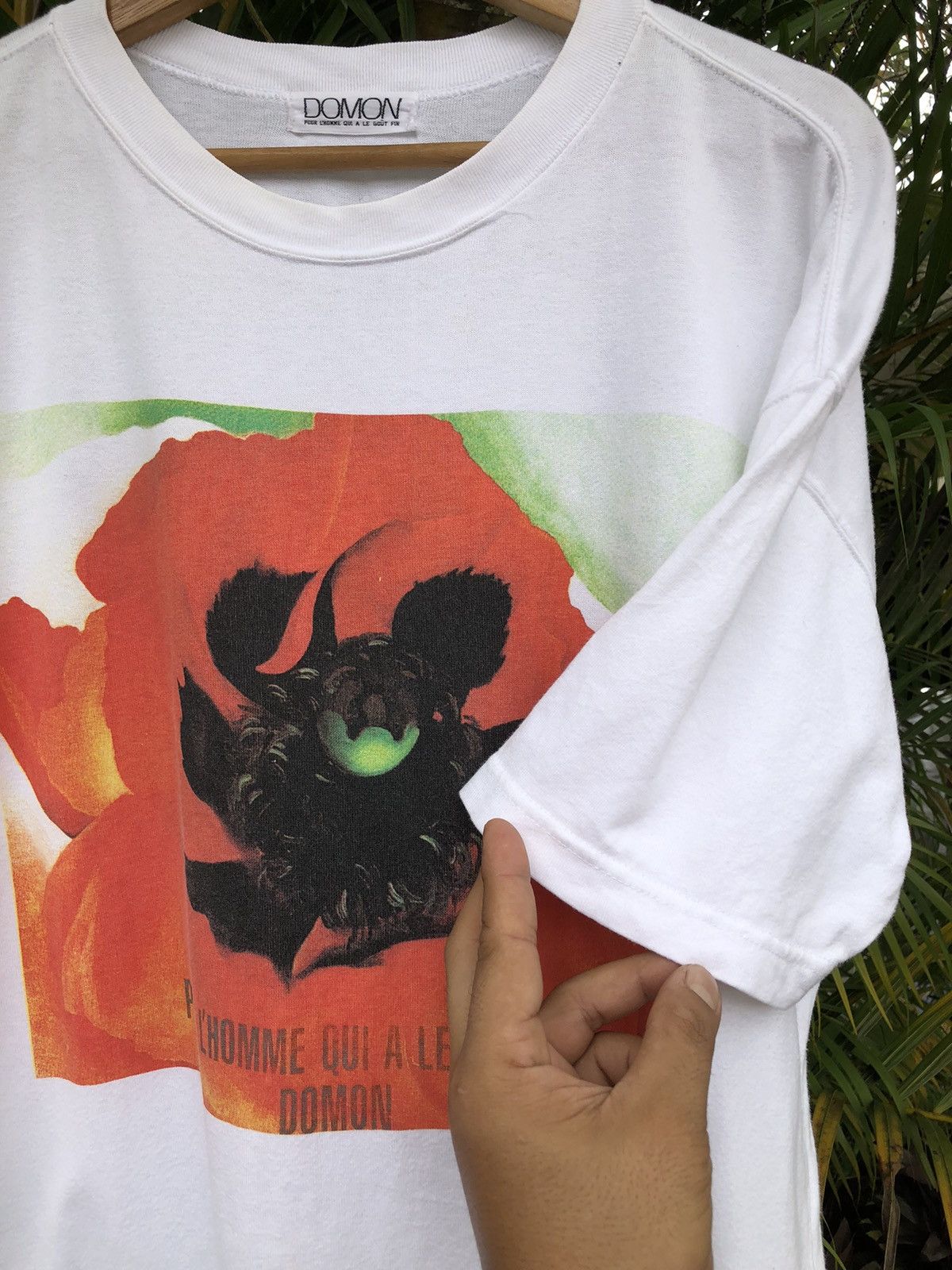 Vintage Last Drop🔥Rare🔥Vintage Art Domon Pour L’Homme Tee Size US L / EU 52-54 / 3 - 7 Thumbnail