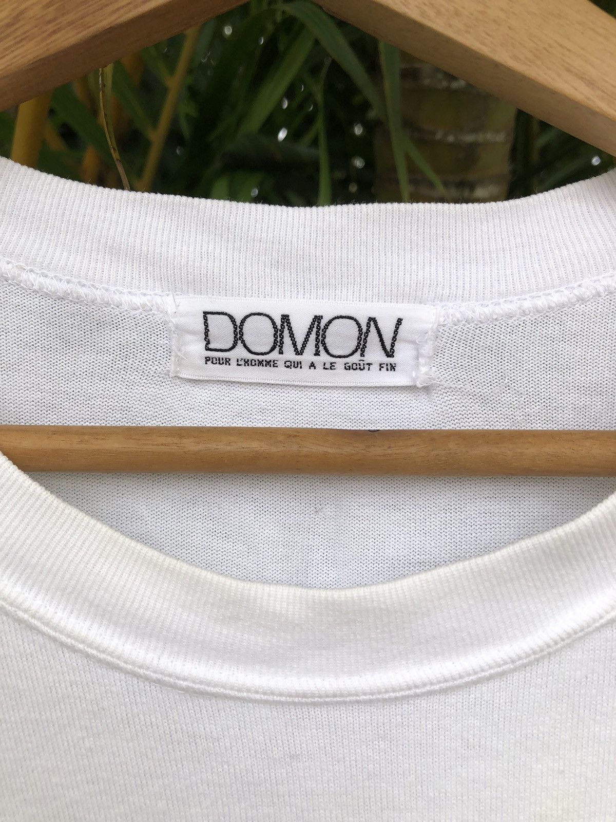 Vintage Last Drop🔥Rare🔥Vintage Art Domon Pour L’Homme Tee Size US L / EU 52-54 / 3 - 4 Thumbnail
