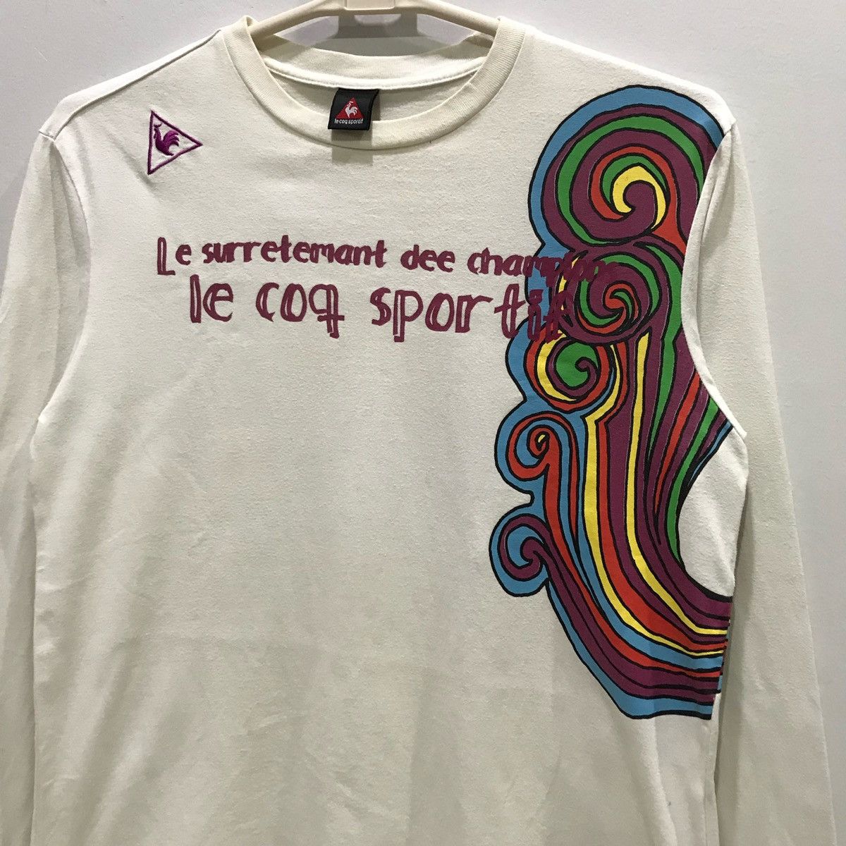 Japanese Brand × Le Coq Sportif LE COQ SPORTIF Long Sleeve T-Shirts Size M Size US M / EU 48-50 / 2 - 4 Thumbnail