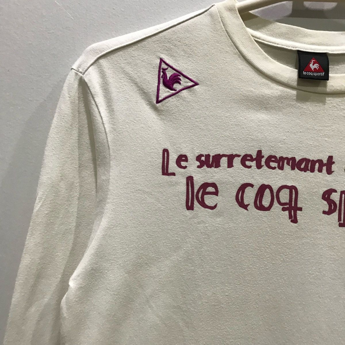 Japanese Brand × Le Coq Sportif LE COQ SPORTIF Long Sleeve T-Shirts Size M Size US M / EU 48-50 / 2 - 5 Thumbnail