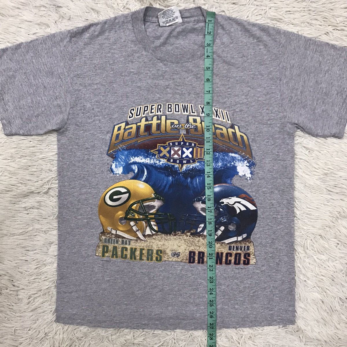 Nutmeg Vintage 90s Nflp Battle Beach Nutmeg Mils Lee Sports Tshirt Size US M / EU 48-50 / 2 - 12 Thumbnail