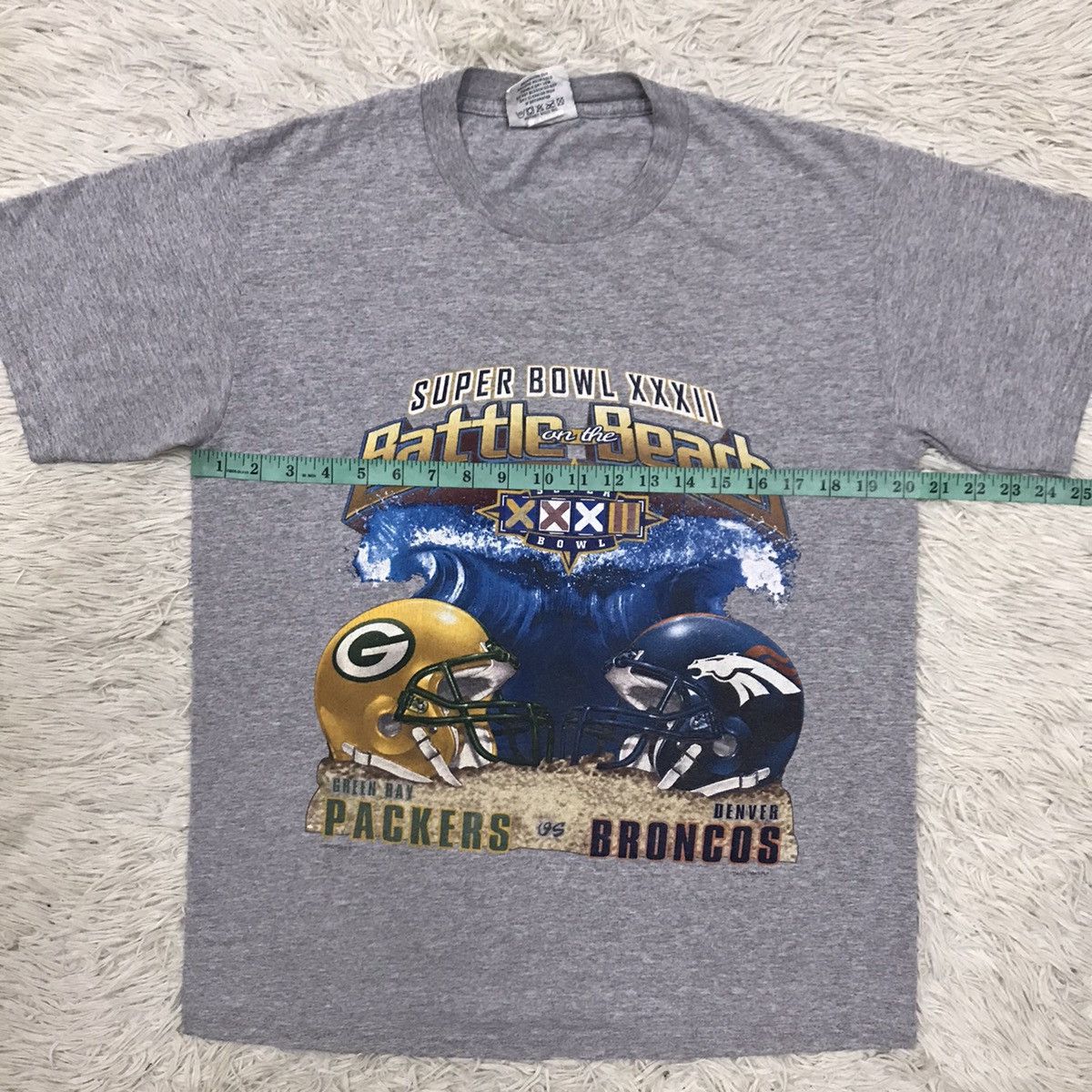 Nutmeg Vintage 90s Nflp Battle Beach Nutmeg Mils Lee Sports Tshirt Size US M / EU 48-50 / 2 - 11 Thumbnail