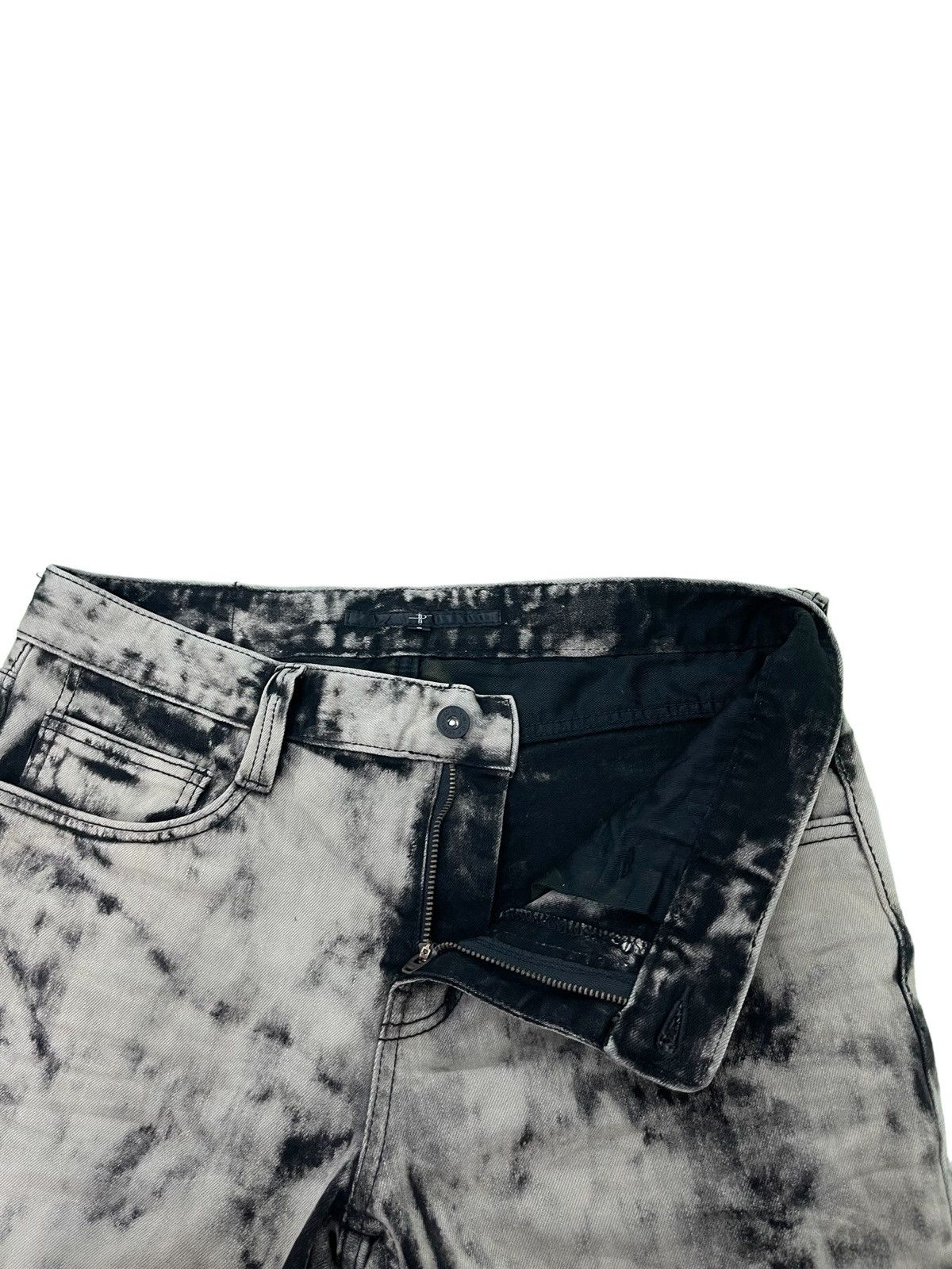 Japanese Brand Skinny Jeans Stretch Japan Brand Smoke Bleach Denim 28 Size US 28 / EU 44 - 6 Thumbnail