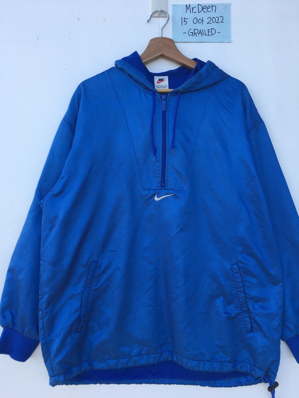 Nike Rare Vintage Nike Center Swoosh Biglogo Hoodie Size US XL / EU 56 / 4 - 11 Thumbnail