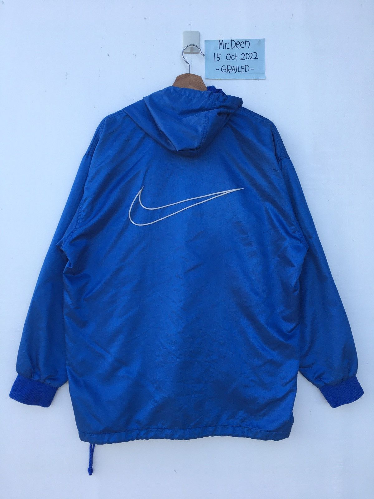 Nike Rare Vintage Nike Center Swoosh Biglogo Hoodie Size US XL / EU 56 / 4 - 5 Thumbnail