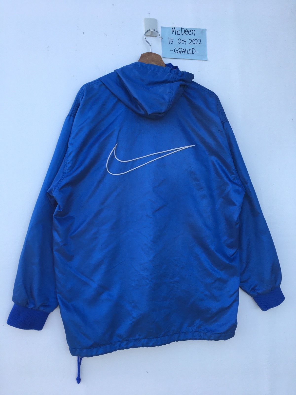Nike Rare Vintage Nike Center Swoosh Biglogo Hoodie Size US XL / EU 56 / 4 - 4 Thumbnail