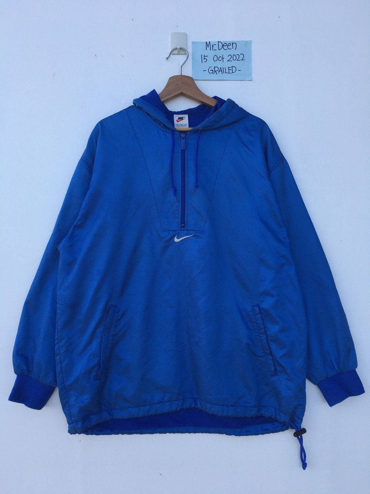 Nike Rare Vintage Nike Center Swoosh Biglogo Hoodie Size US XL / EU 56 / 4 - 18 Thumbnail