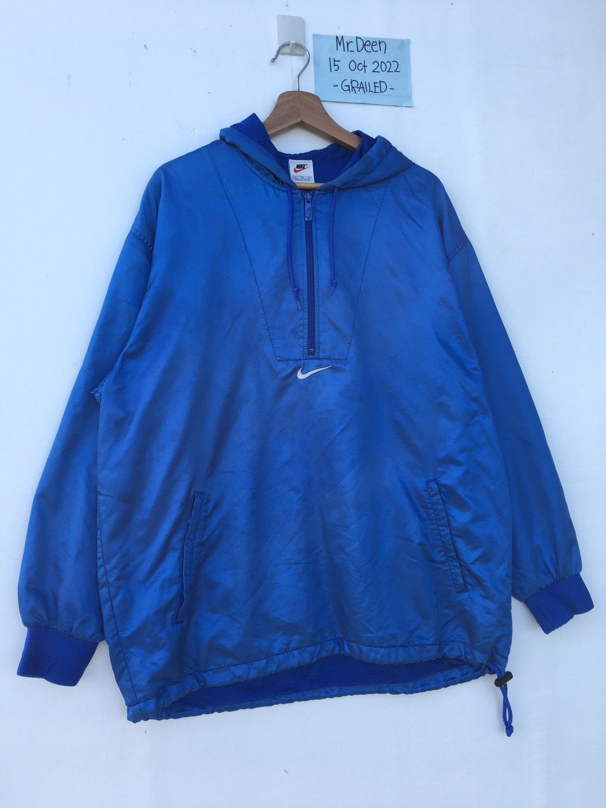 Nike Rare Vintage Nike Center Swoosh Biglogo Hoodie Size US XL / EU 56 / 4 - 17 Thumbnail