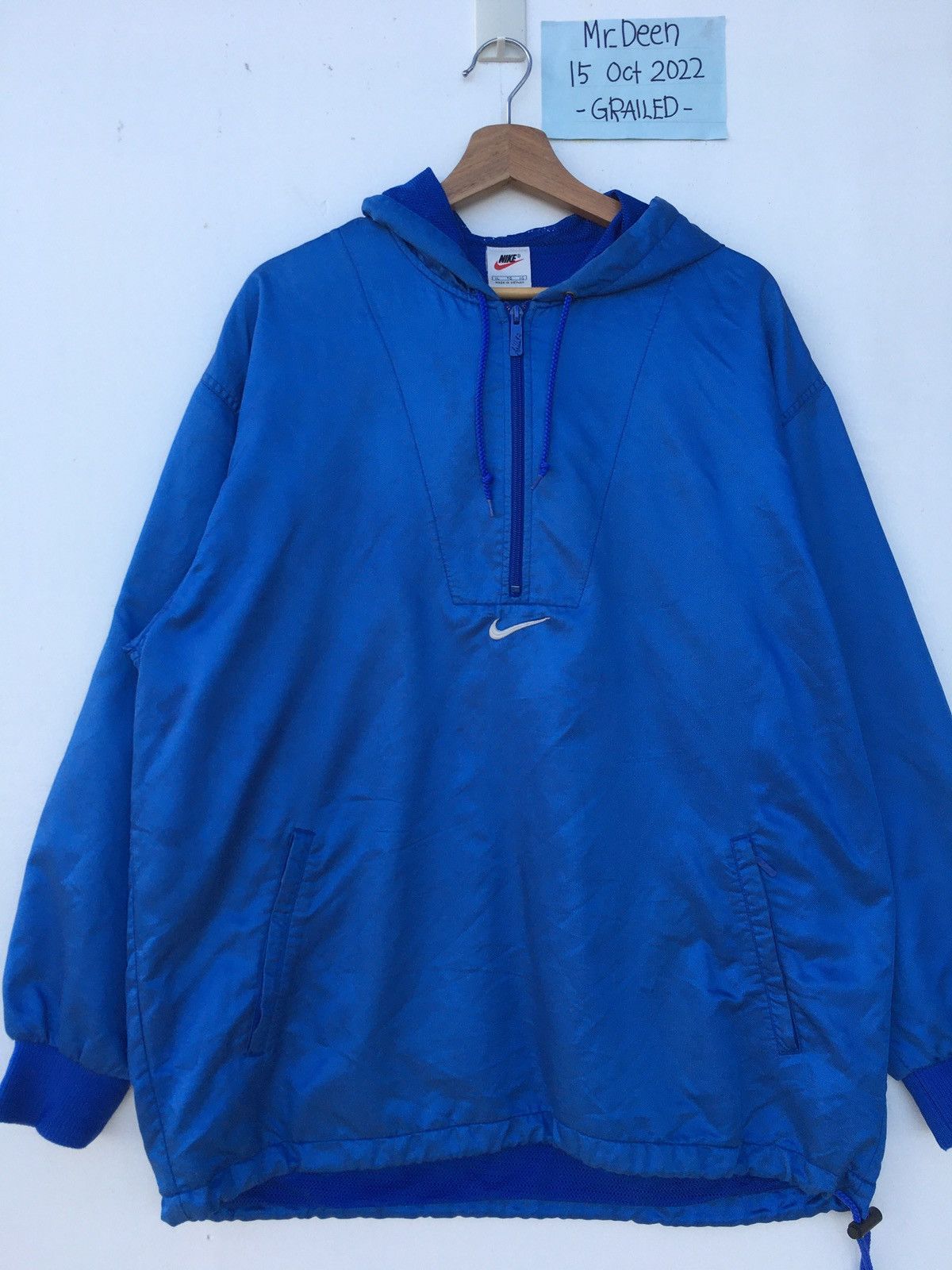 Nike Rare Vintage Nike Center Swoosh Biglogo Hoodie Size US XL / EU 56 / 4 - 12 Thumbnail