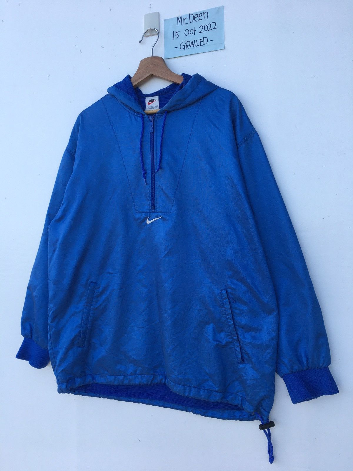 Nike Rare Vintage Nike Center Swoosh Biglogo Hoodie Size US XL / EU 56 / 4 - 15 Thumbnail