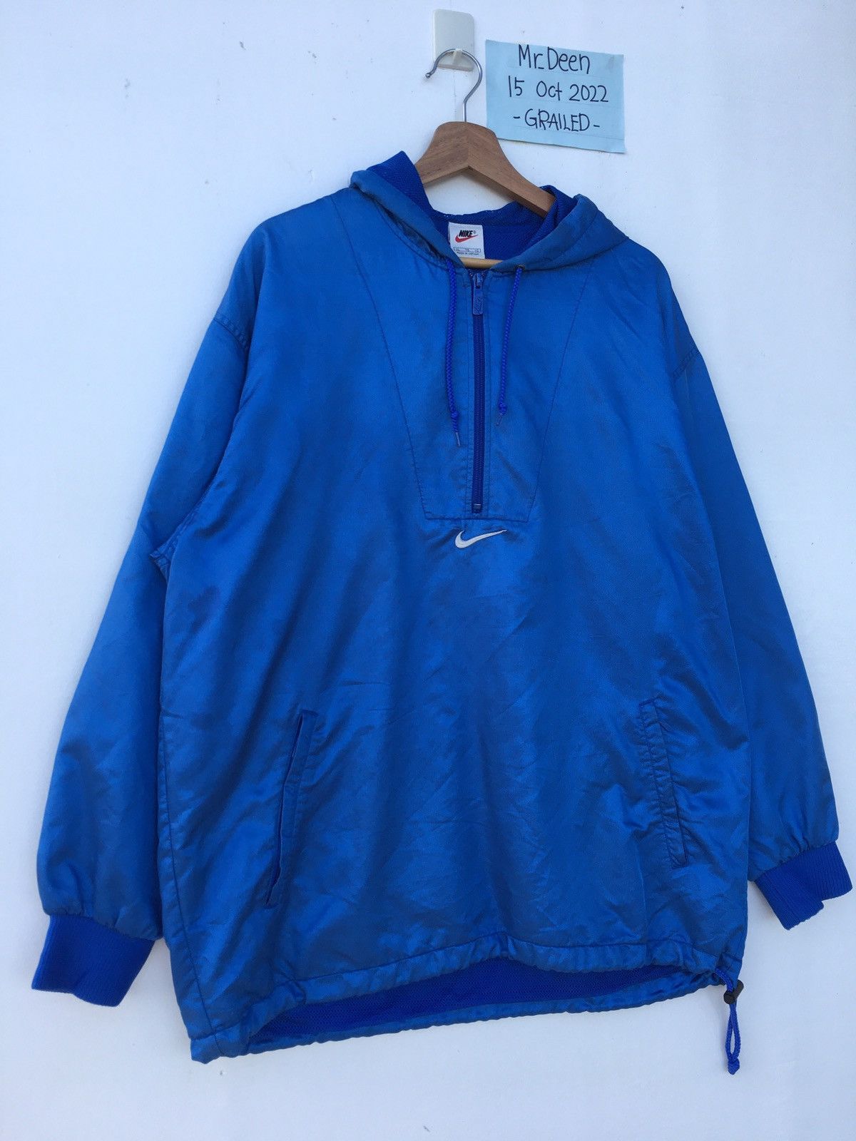 Nike Rare Vintage Nike Center Swoosh Biglogo Hoodie Size US XL / EU 56 / 4 - 13 Thumbnail