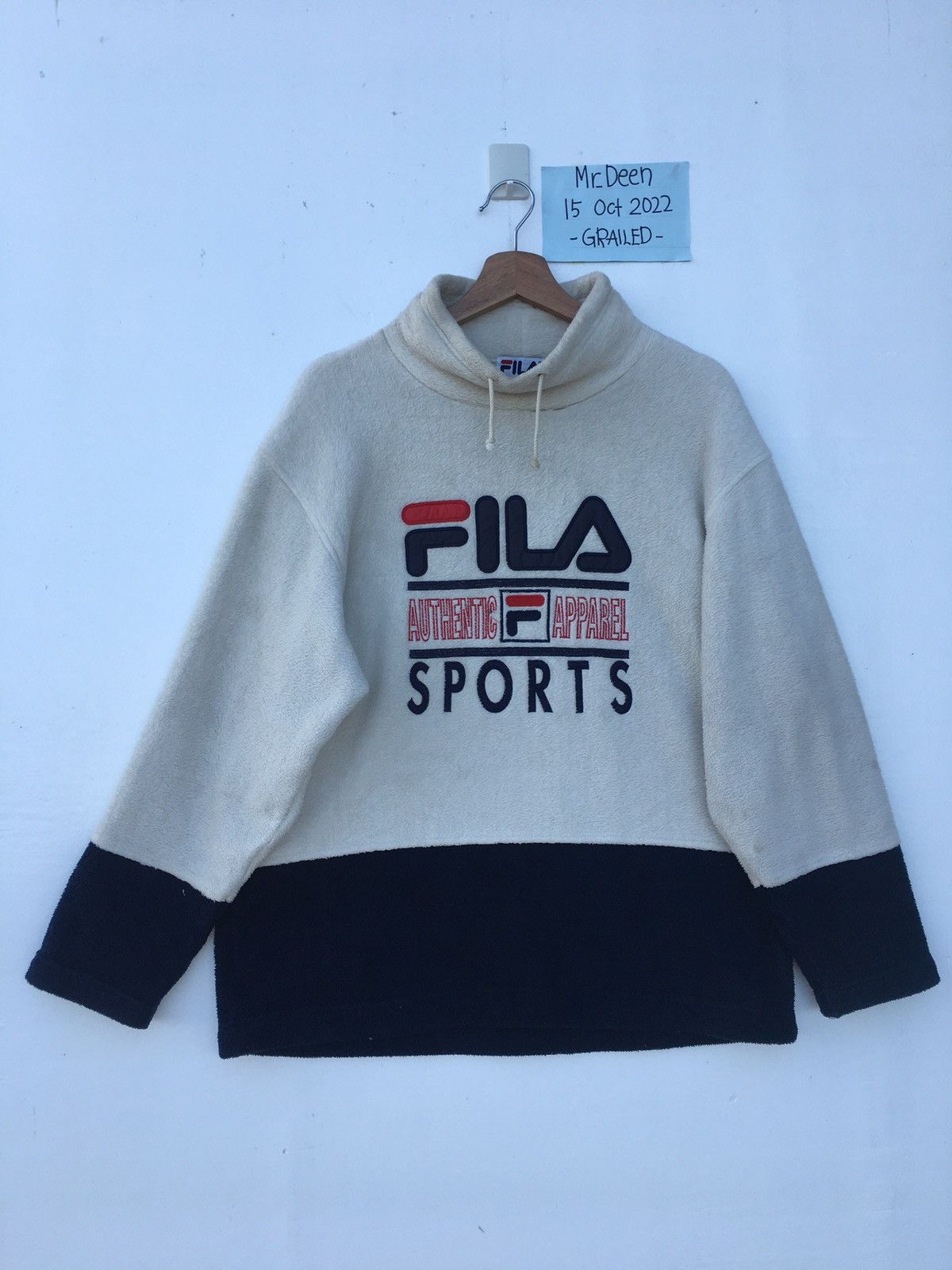 Fila Rare Vintage FILA Sports Biglogo Sweater Size US L / EU 52-54 / 3 - 2 Thumbnail