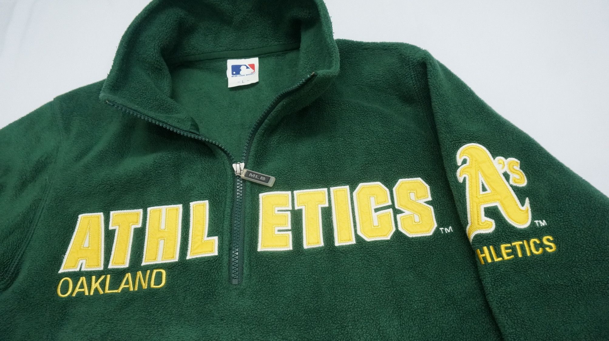 MLB MLB Oakland Athletics x Uniqlo Pull Over Fleece Size US M / EU 48-50 / 2 - 11 Thumbnail