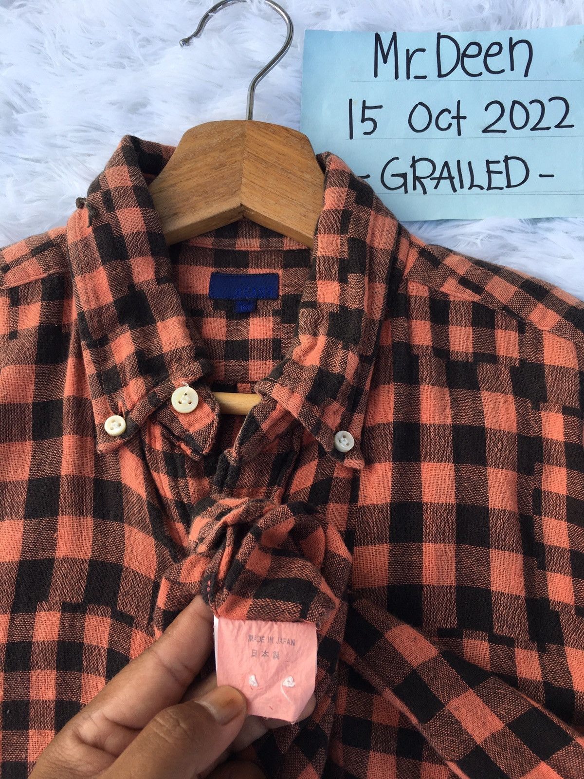 Beams Plus Rare Vintage BEAMS Checkered Buttons Shirt Size US M / EU 48-50 / 2 - 8 Thumbnail