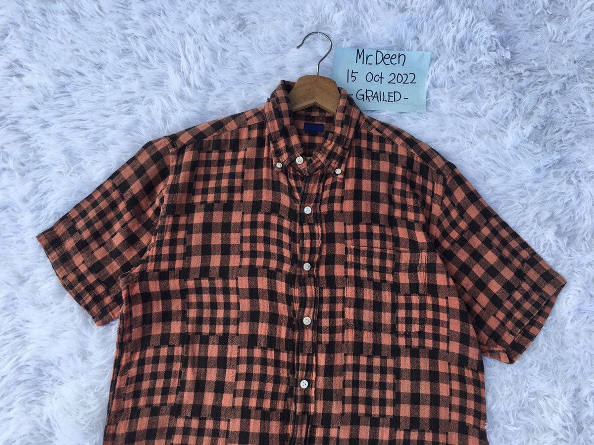 Beams Plus Rare Vintage BEAMS Checkered Buttons Shirt Size US M / EU 48-50 / 2 - 5 Thumbnail