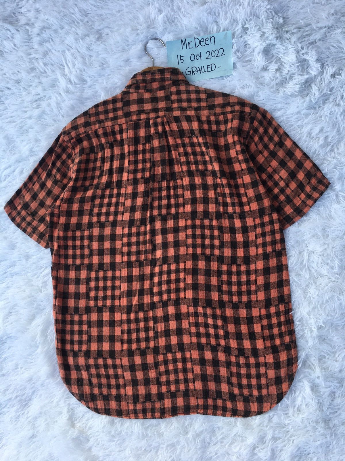 Beams Plus Rare Vintage BEAMS Checkered Buttons Shirt Size US M / EU 48-50 / 2 - 14 Thumbnail
