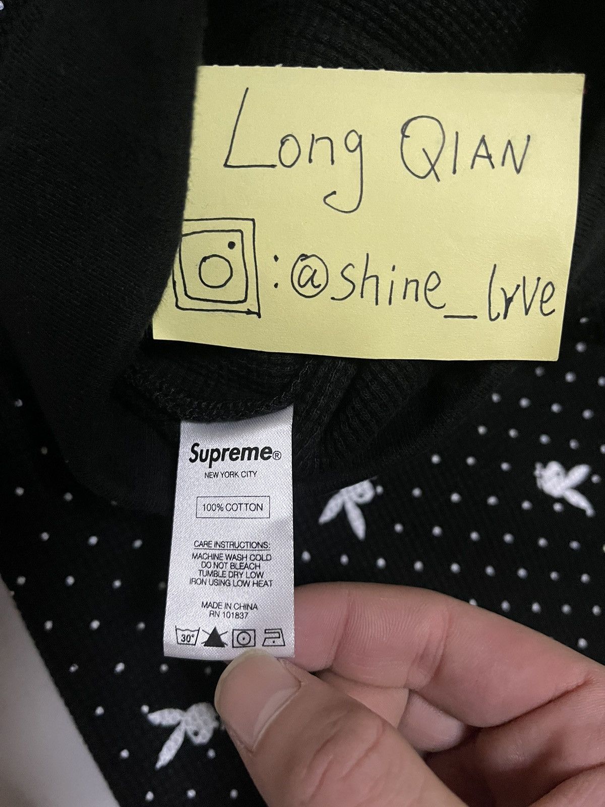 Playboy × Supreme Supreme playboy waffle thermal pant jogger Size US 32 / EU 48 - 5 Thumbnail