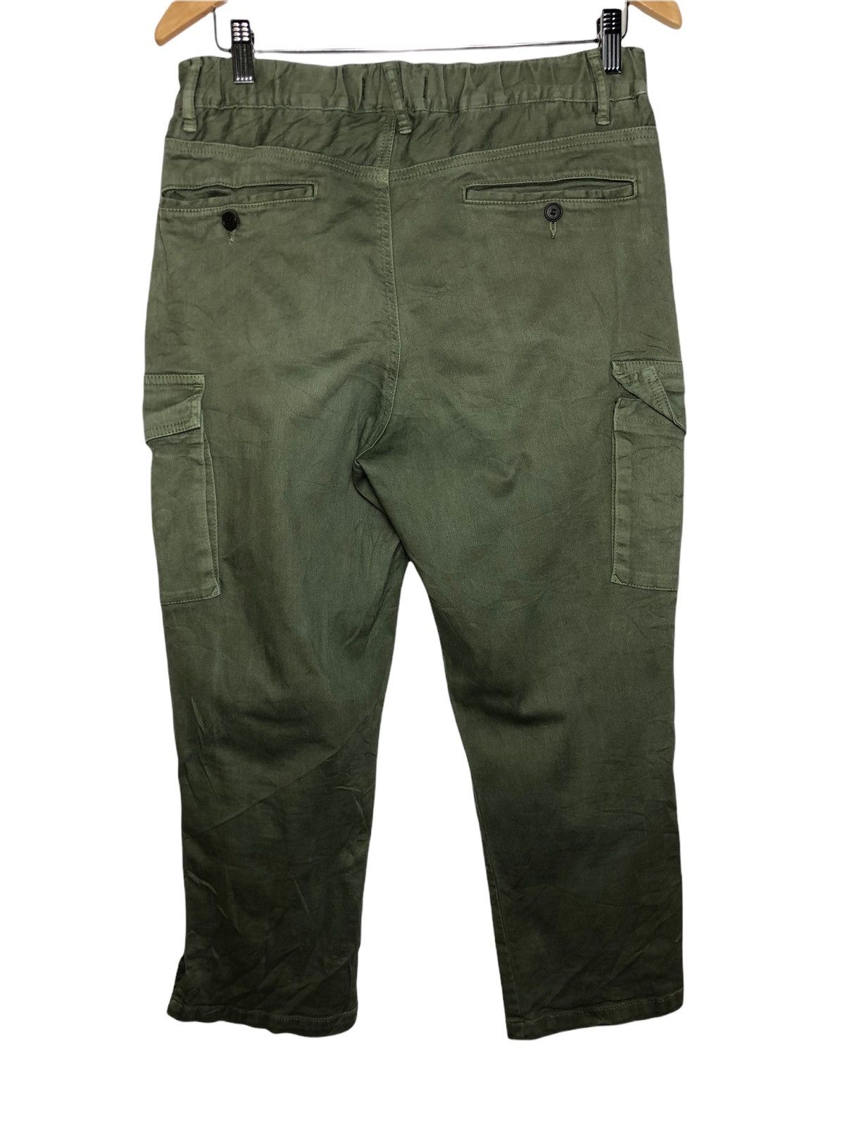 Issey Miyake × Japanese Brand 1 mile Plantation By issey Miyake cargo stretch pants Size US 32 / EU 48 - 2 Thumbnail
