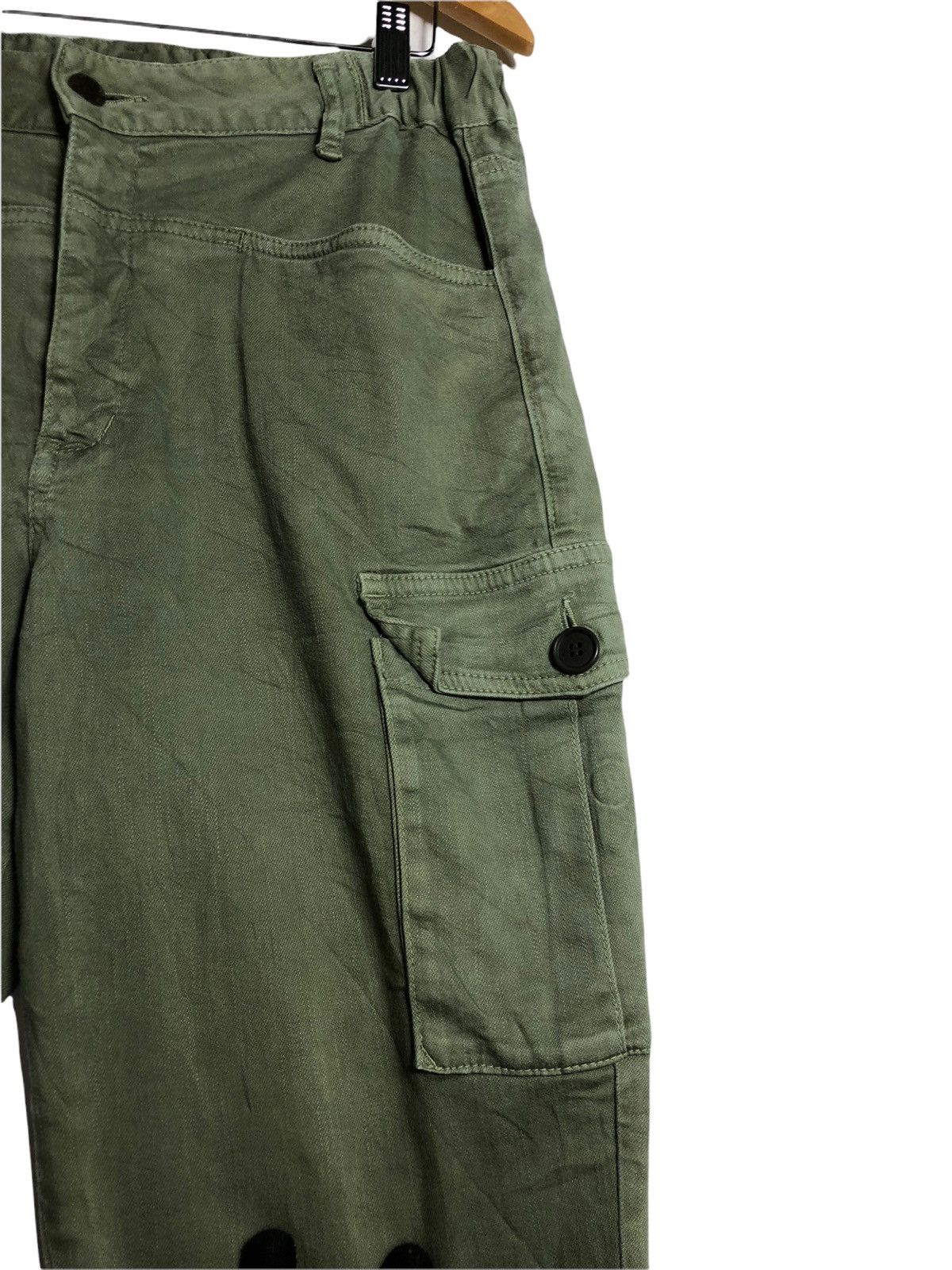 Issey Miyake × Japanese Brand 1 mile Plantation By issey Miyake cargo stretch pants Size US 32 / EU 48 - 7 Thumbnail