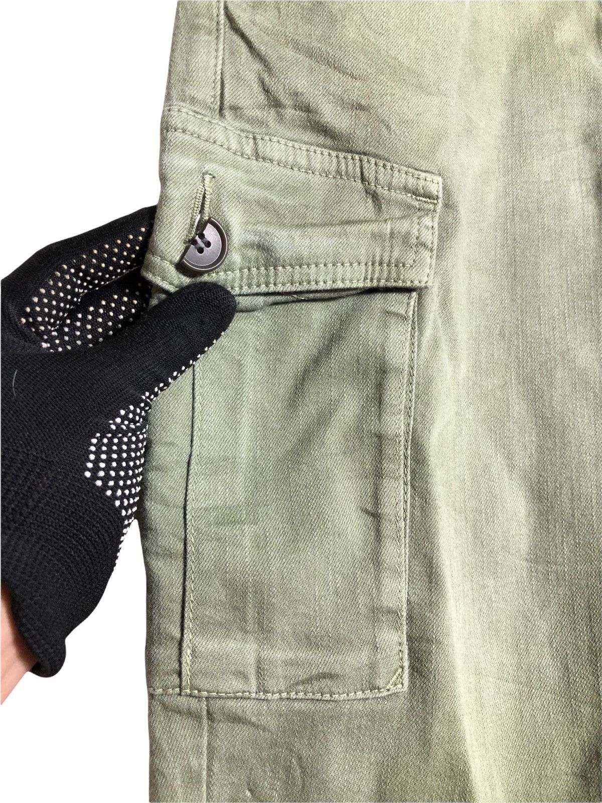 Issey Miyake × Japanese Brand 1 mile Plantation By issey Miyake cargo stretch pants Size US 32 / EU 48 - 9 Thumbnail