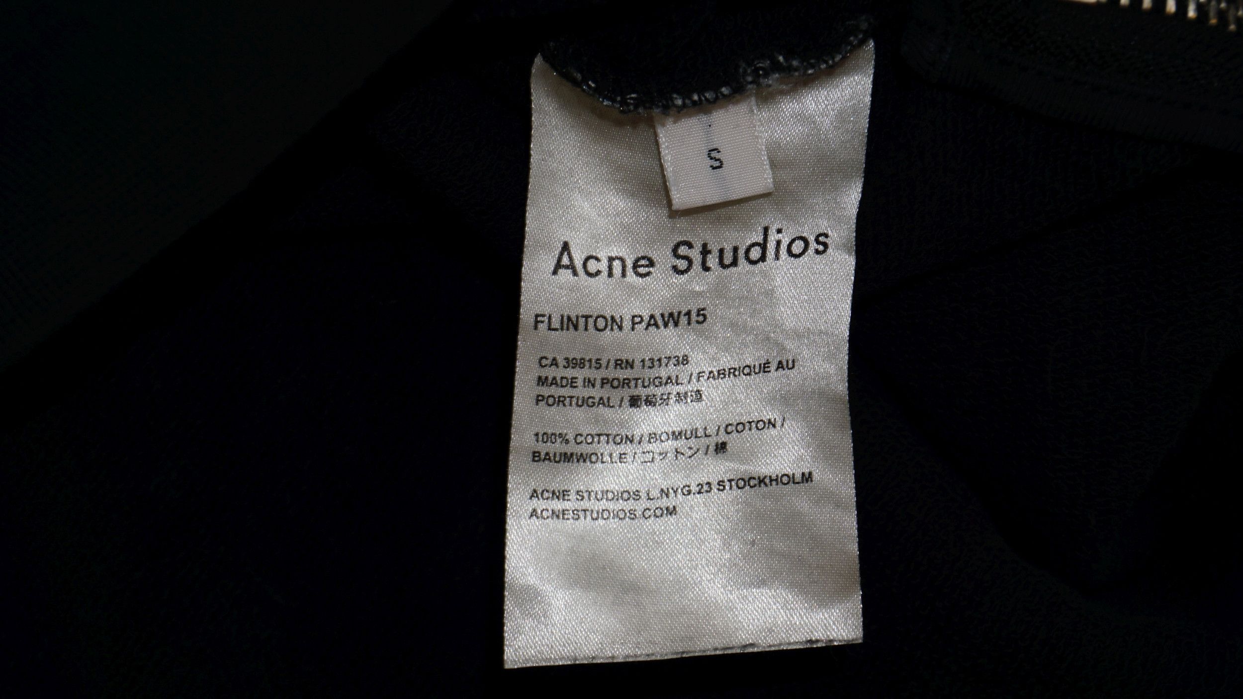 Acne Studios ACNE Studios Flinton PAW13 Zip Sweatshirt Size US S / EU 44-46 / 1 - 6 Thumbnail