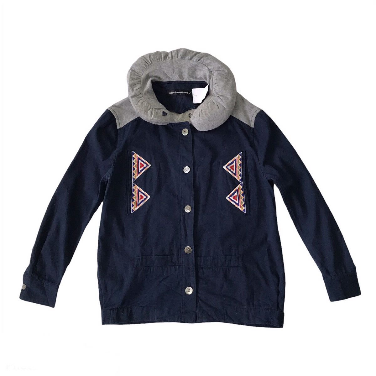 image of Stealsmercibeaucoup Issey Miyake Navajo Art Jacket, Women's (Size Small)