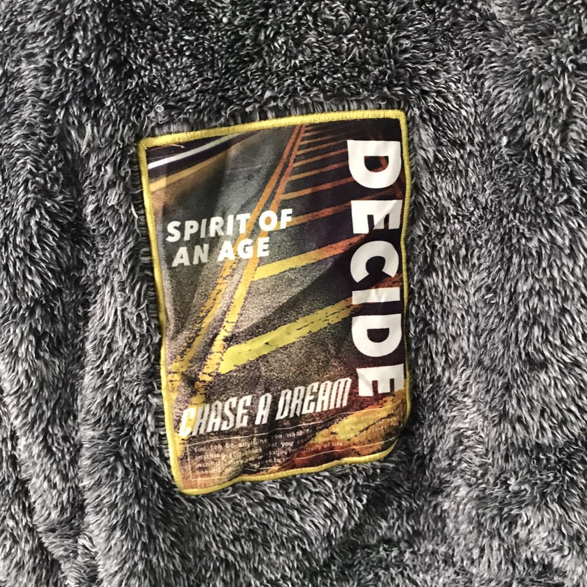 Japanese Brand 💥Steals💥Fleece Jumper/Sweatshirt With Patches Size US L / EU 52-54 / 3 - 8 Thumbnail