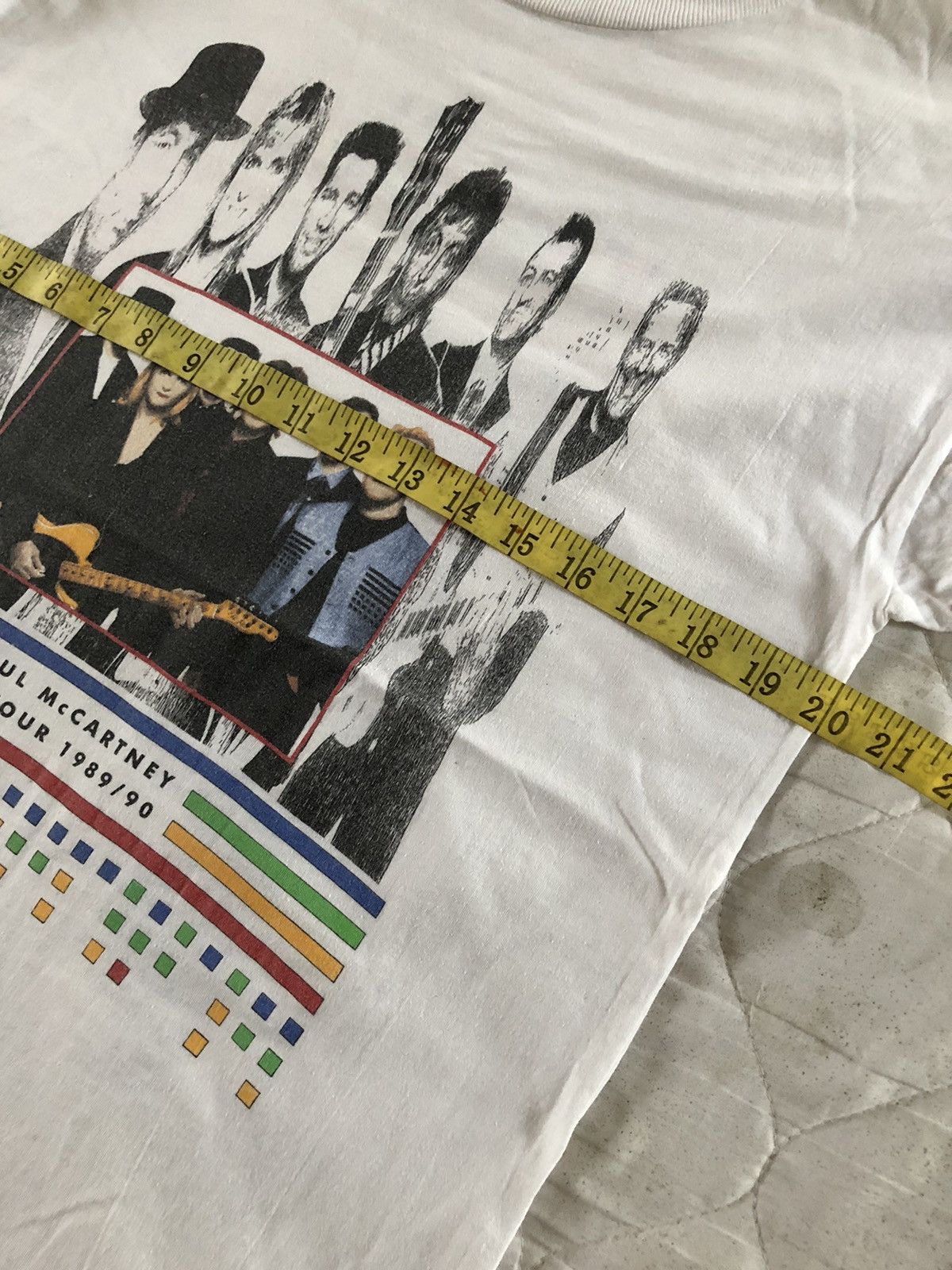 Band Tees × Vintage Vintage The Paul McCartney 89/90 World Tour Tee Size US M / EU 48-50 / 2 - 7 Thumbnail