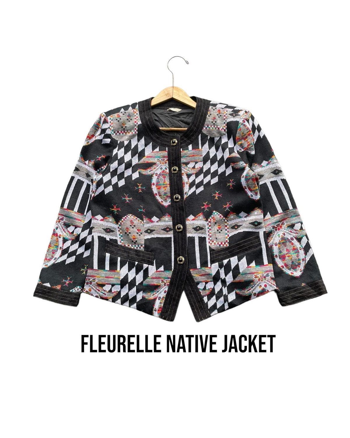 Japanese Brand Vintage Fleurelle Native Jacket Size M / US 6-8 / IT 42-44 - 1 Thumbnail