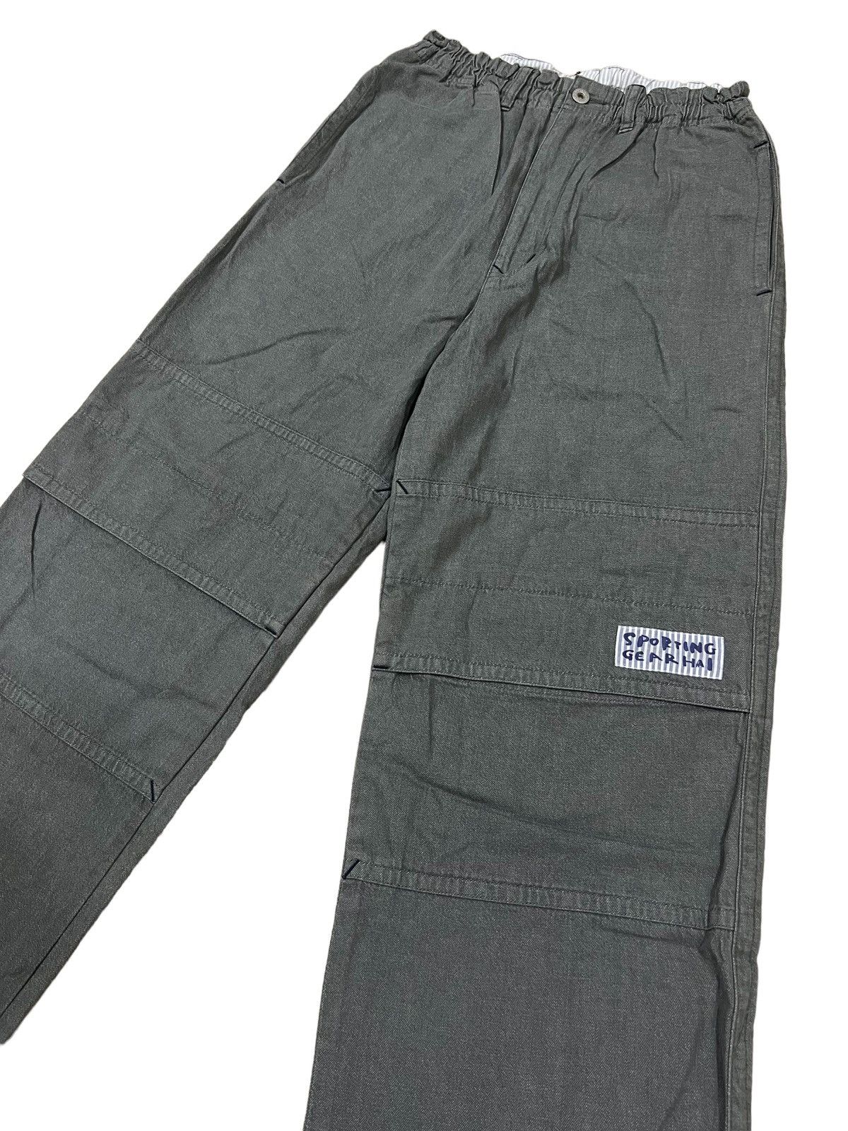 Hai Sporting Gear GRAIL🔥80s Hai Sporting Gear Miyake Tactical Parachute Pants Size US 29 - 2 Thumbnail
