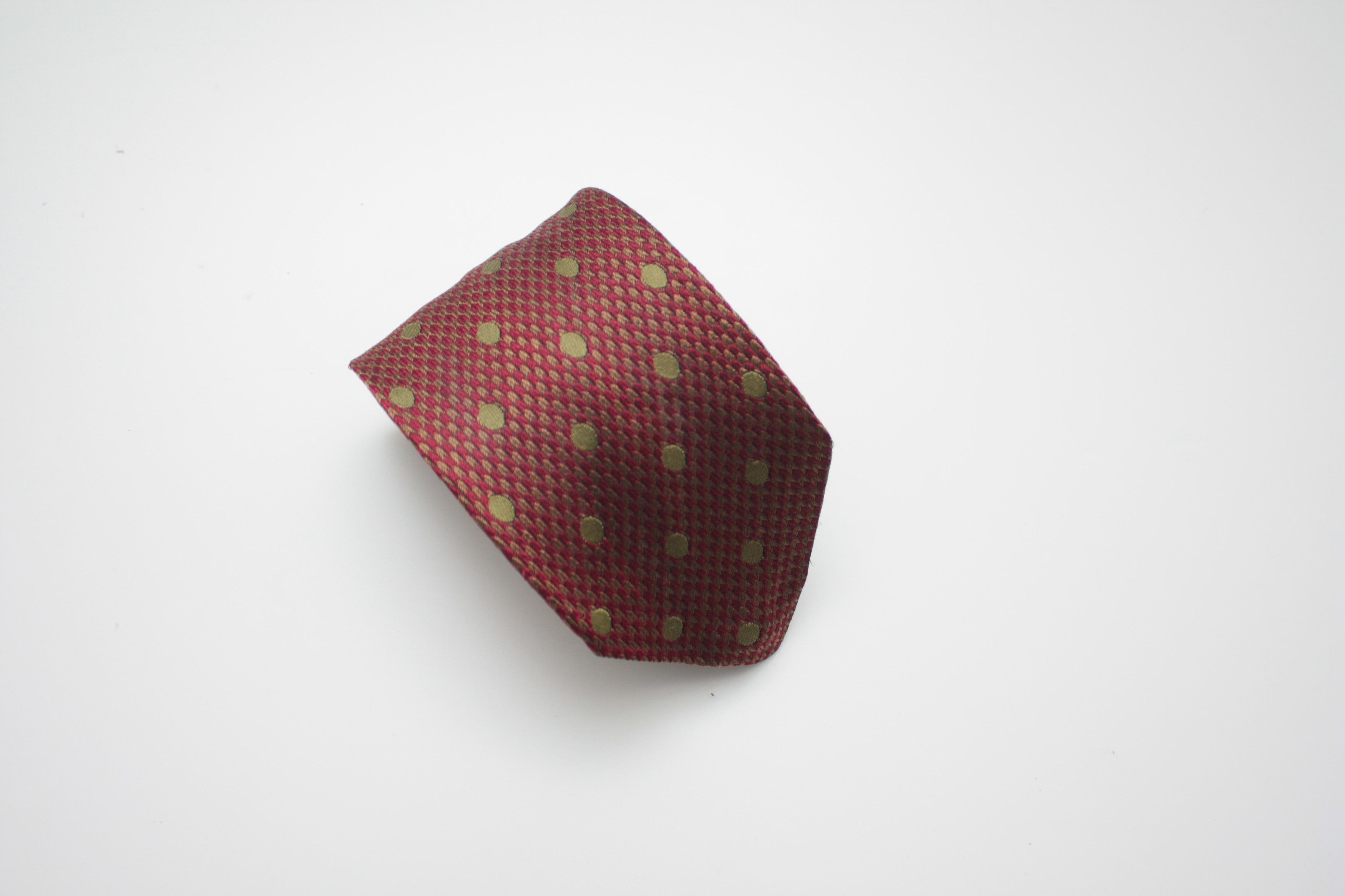 Burberry Burberry's Red Pure Silk Tie Made In Italy Vintage Size ONE SIZE - 2 Thumbnail