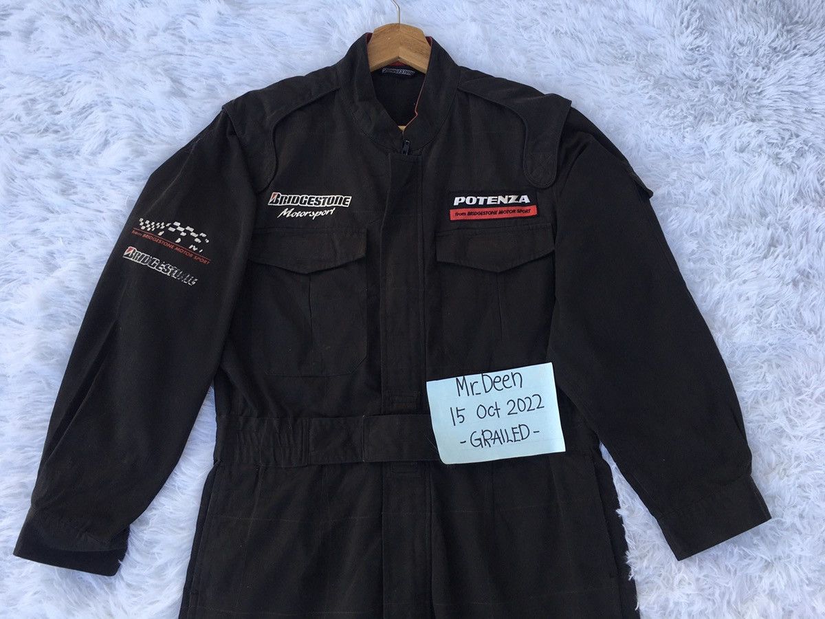Vintage Rare Bridgestone Motorsport Racing Overall/ Jumper Size US 34 / EU 50 - 7 Thumbnail