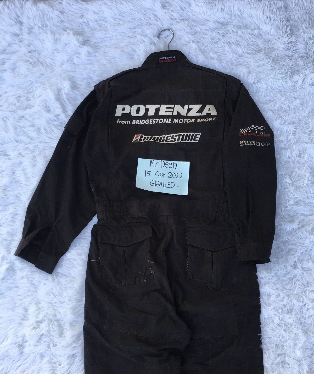 Rare Bridgestone Motorsport Racing Overall/ Jumper