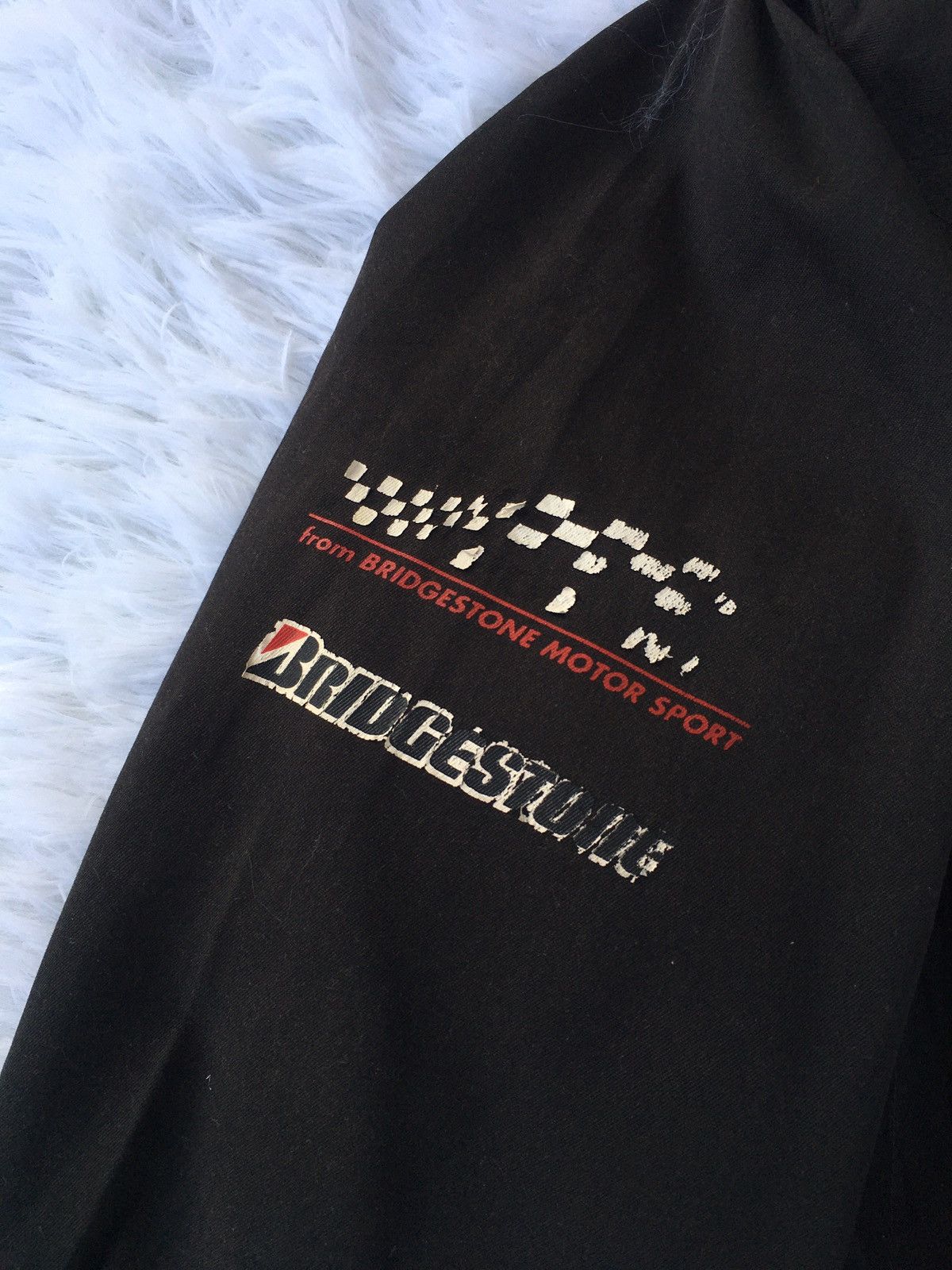 Vintage Rare Bridgestone Motorsport Racing Overall/ Jumper Size US 34 / EU 50 - 10 Thumbnail