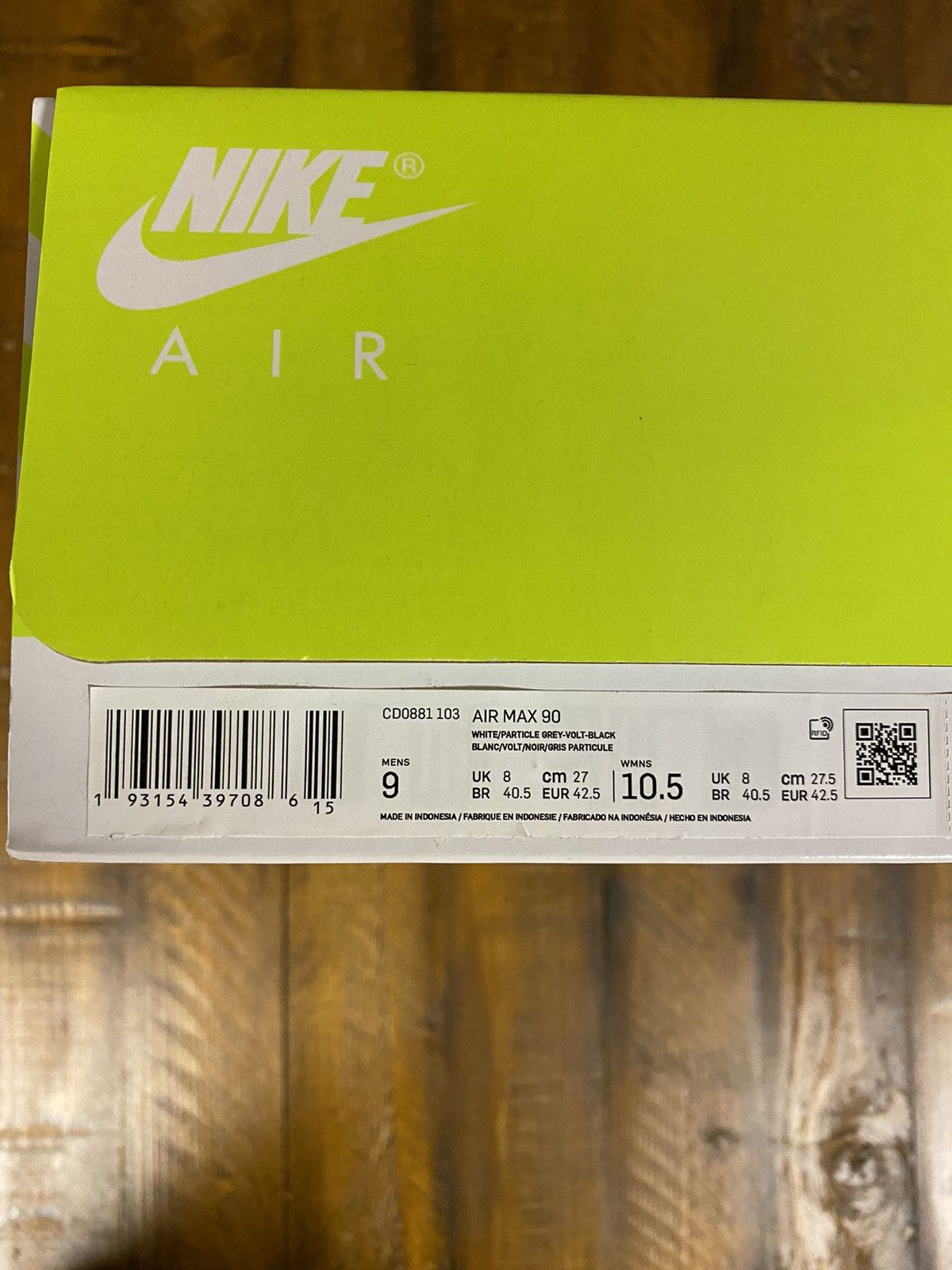 Nike Air Max 90 “Volt” Size US 9 / EU 42 - 6 Thumbnail