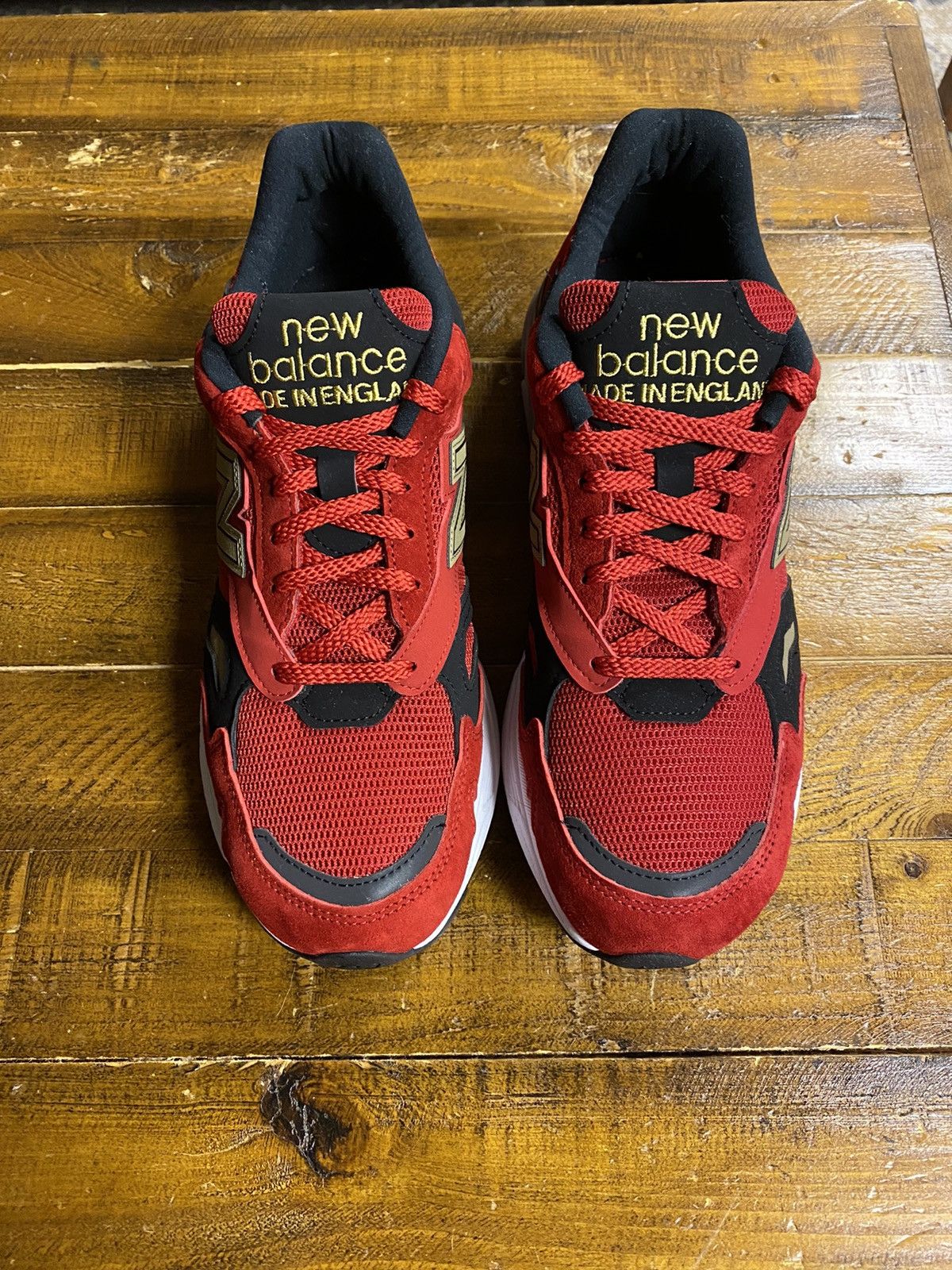 image of New Balance M920Yox “Year Of The Ox” Shoes in Red, Men's