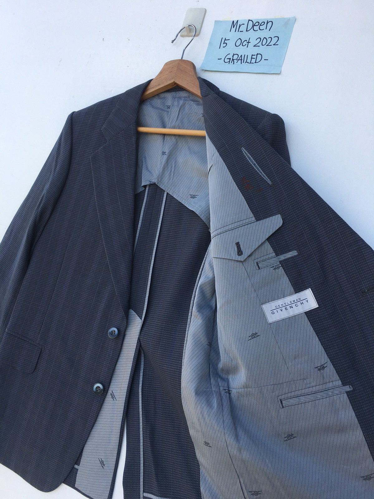 Givenchy Rare Vintage Givenchy Blazer Size 38R - 6 Thumbnail