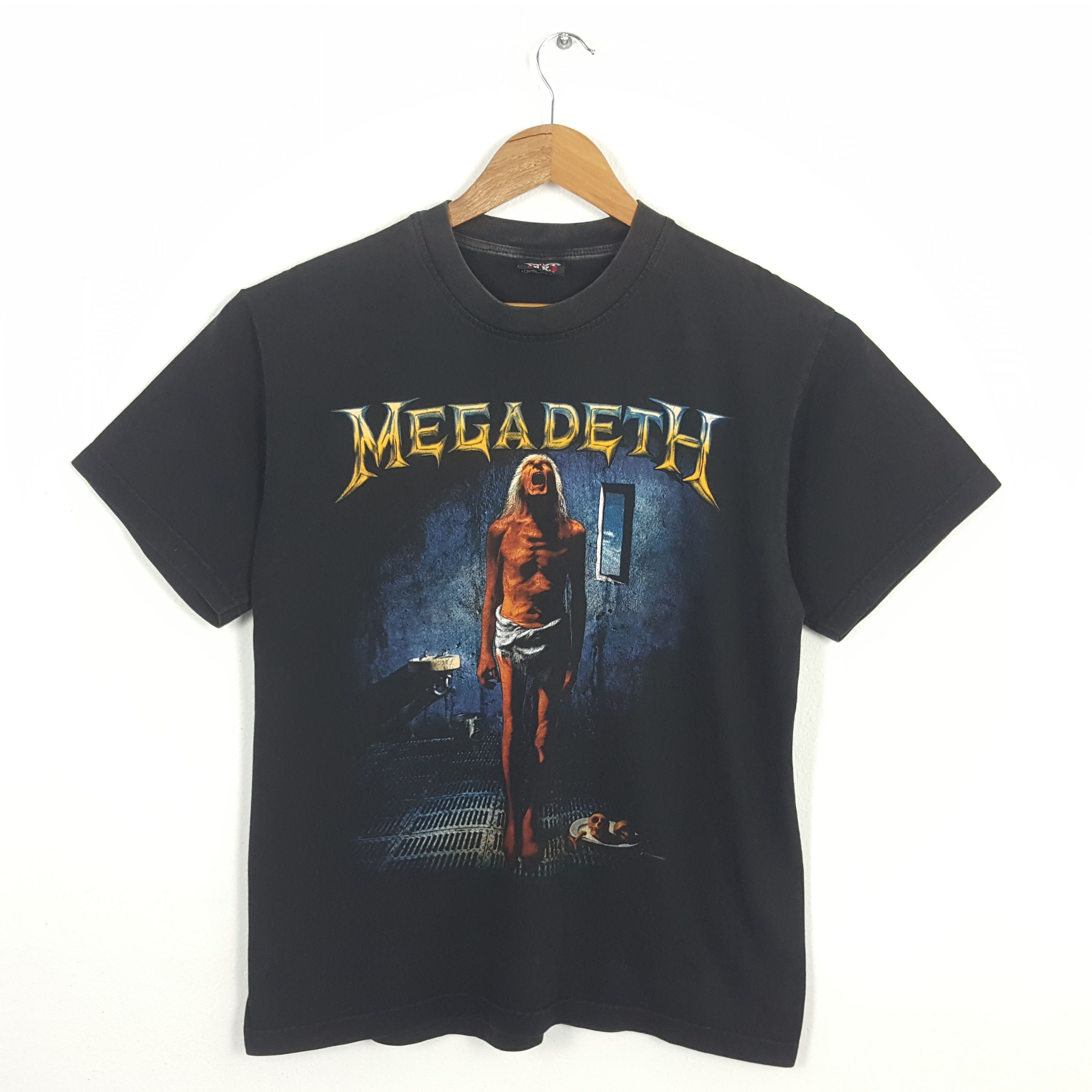 Vintage MEGADEATH American Heavy Metal Band Tour T-Shirt
