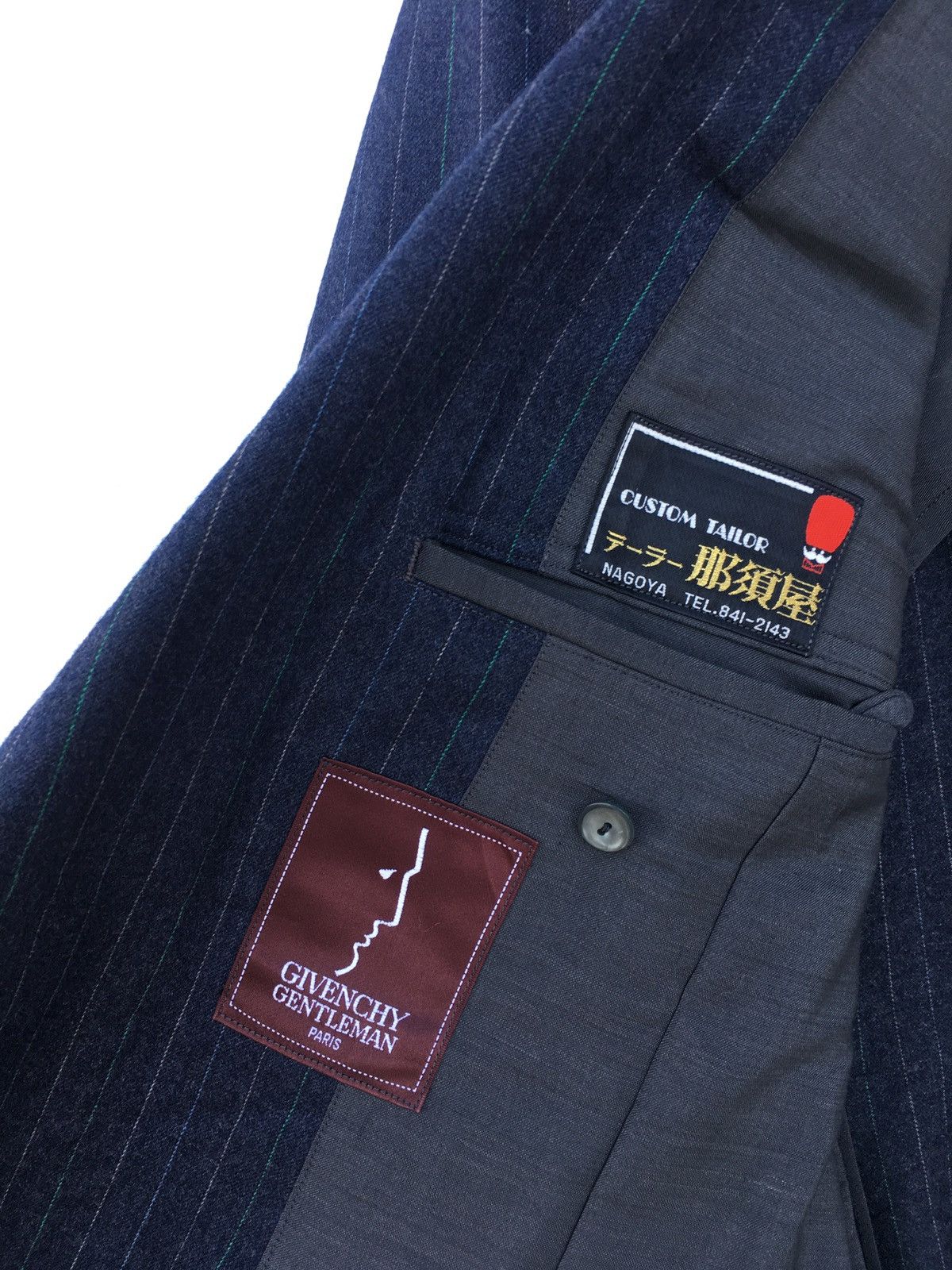 Givenchy Rare Vintage Givenchy Gentleman Blazer Size 38R - 8 Thumbnail