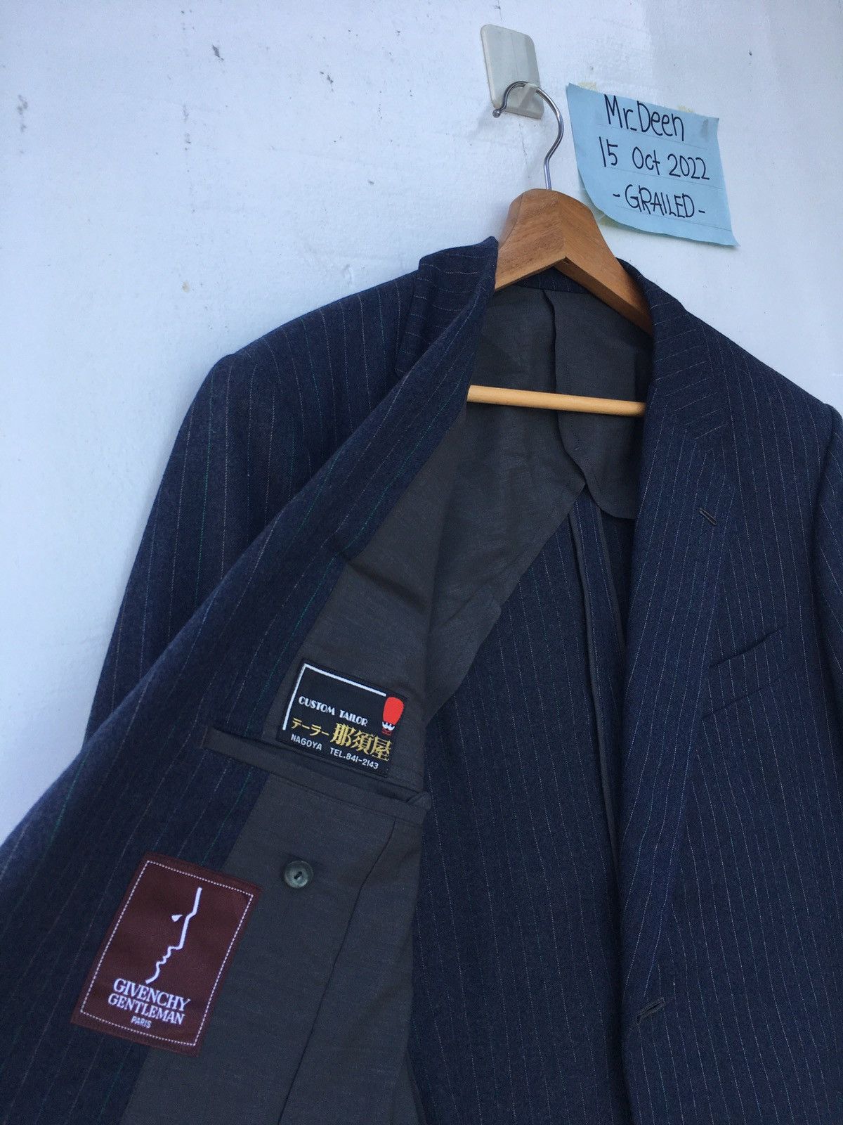 Givenchy Rare Vintage Givenchy Gentleman Blazer Size 38R - 1 Thumbnail
