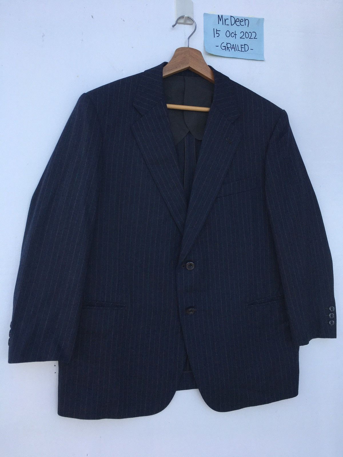 Givenchy Rare Vintage Givenchy Gentleman Blazer Size 38R - 3 Thumbnail